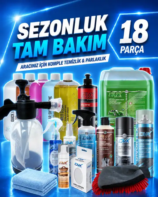 Sezonluk Tam Bakım 18 Parça Set