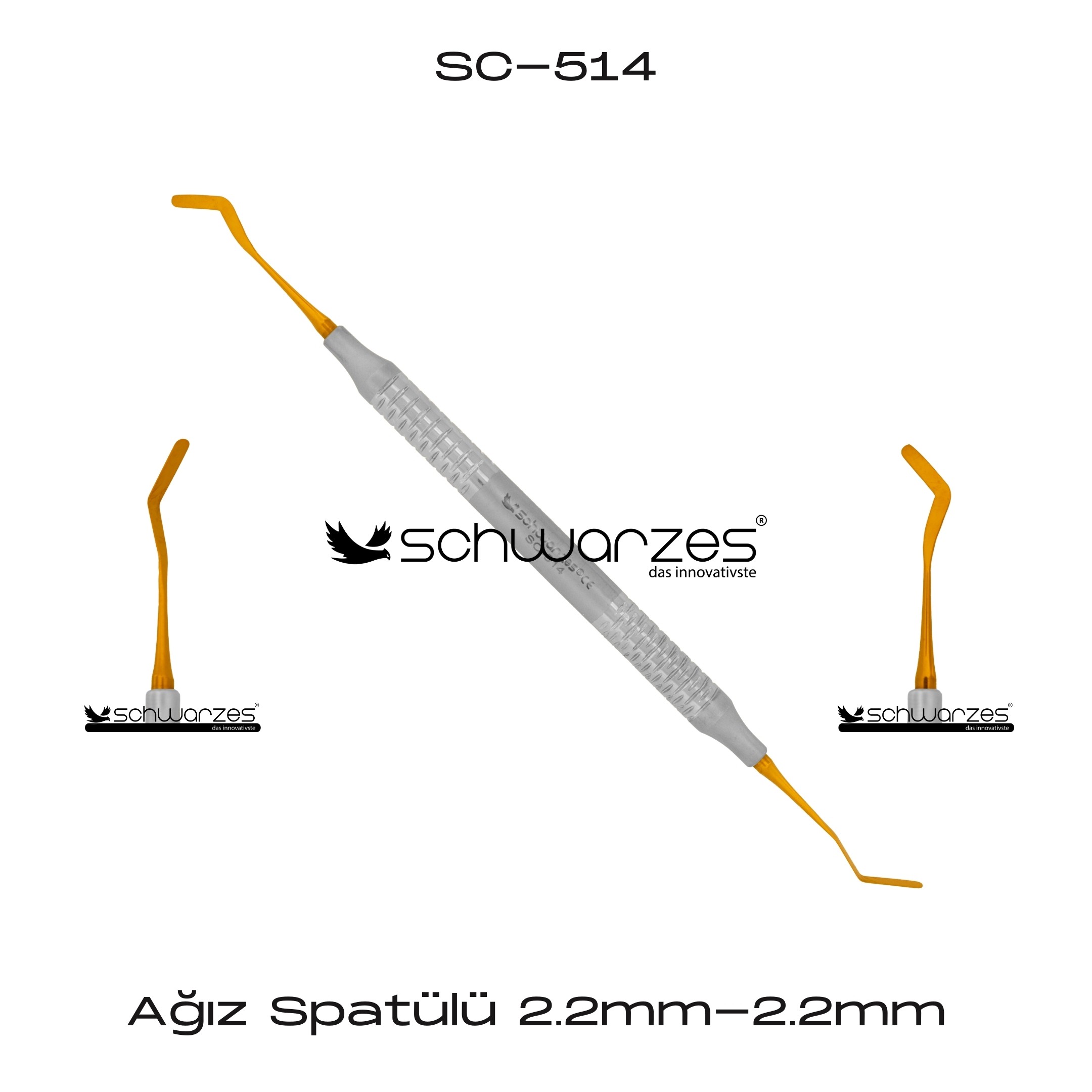 Ağız Spatülü 2.2mm-2.2mm