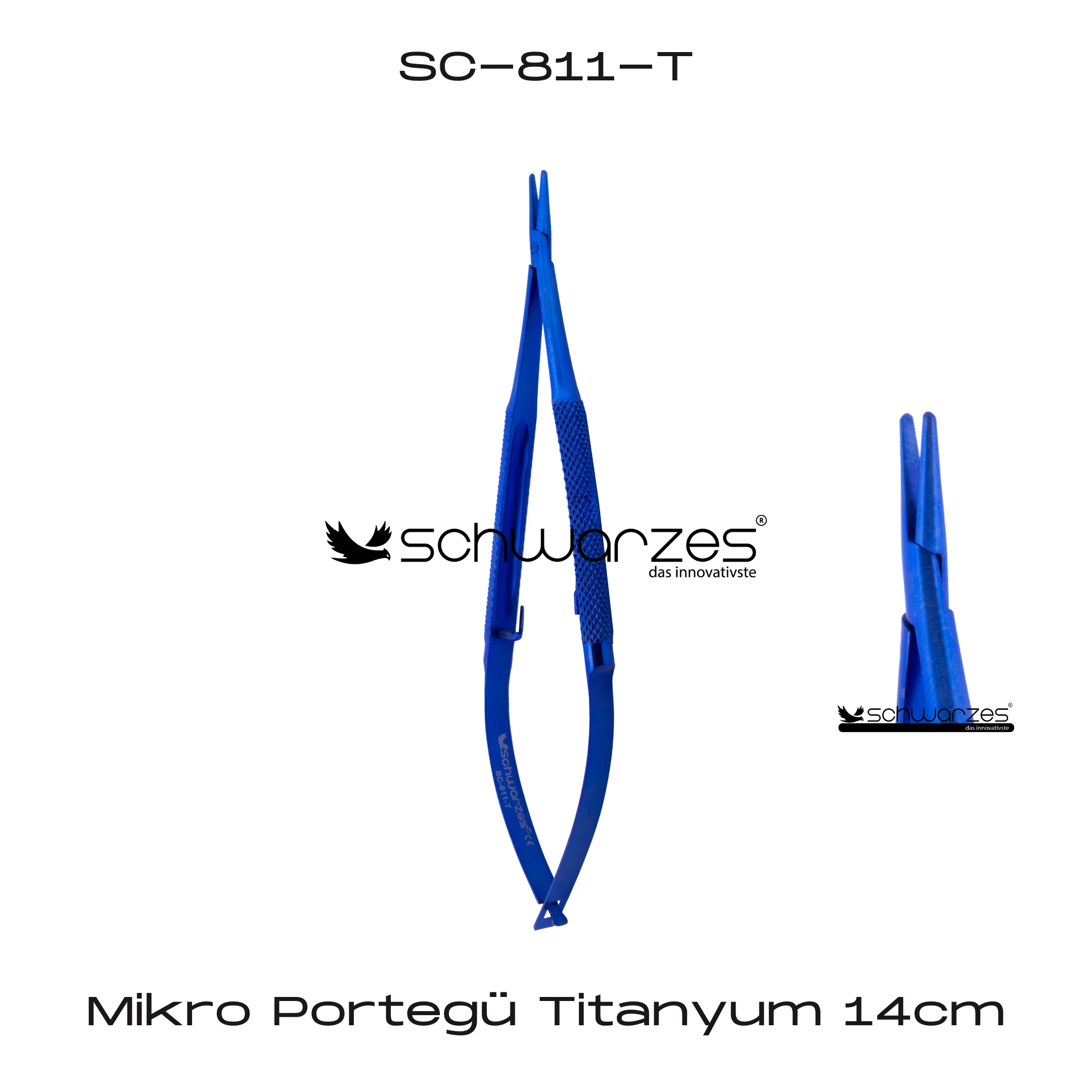 Mikro Portegü Titanyum 14cm