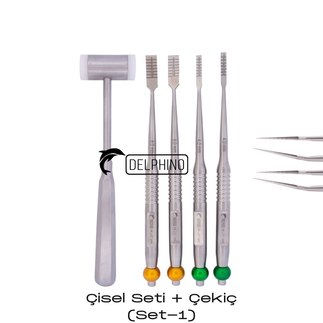 Çisel Seti + Çekiç (Set-1)