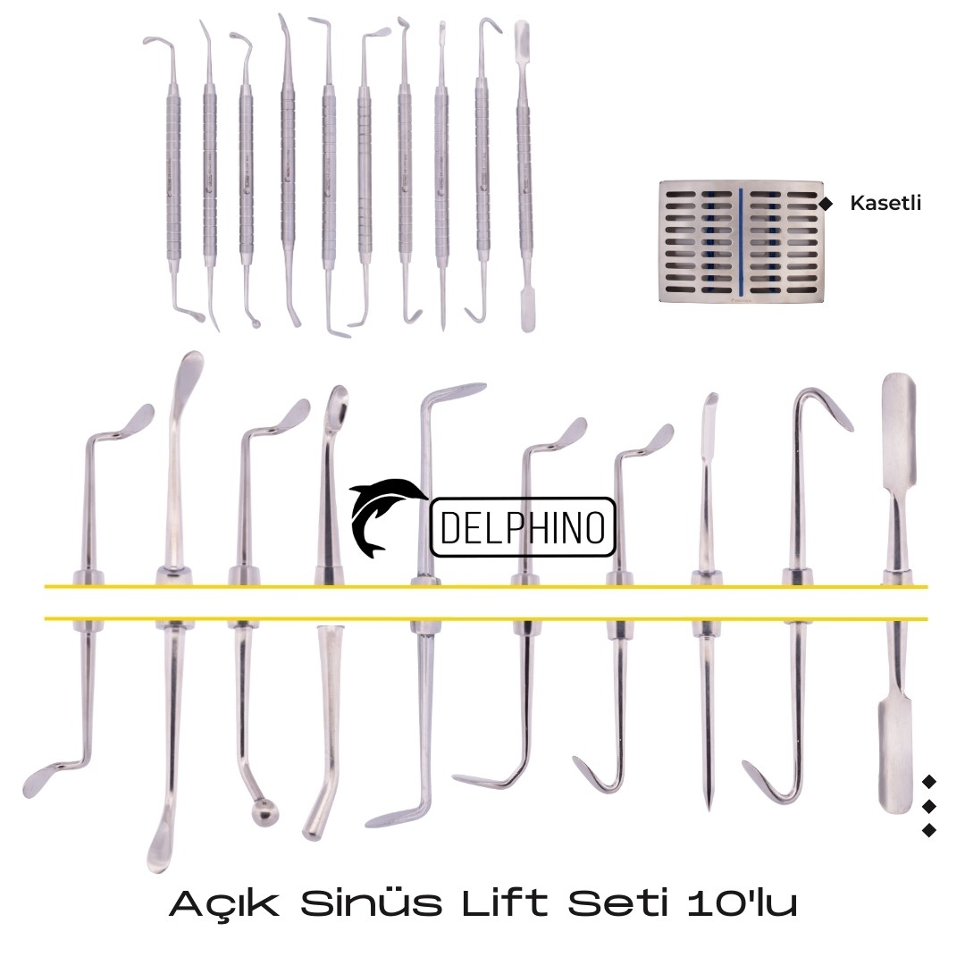 Açık Sinüs Lift Seti 10'lu