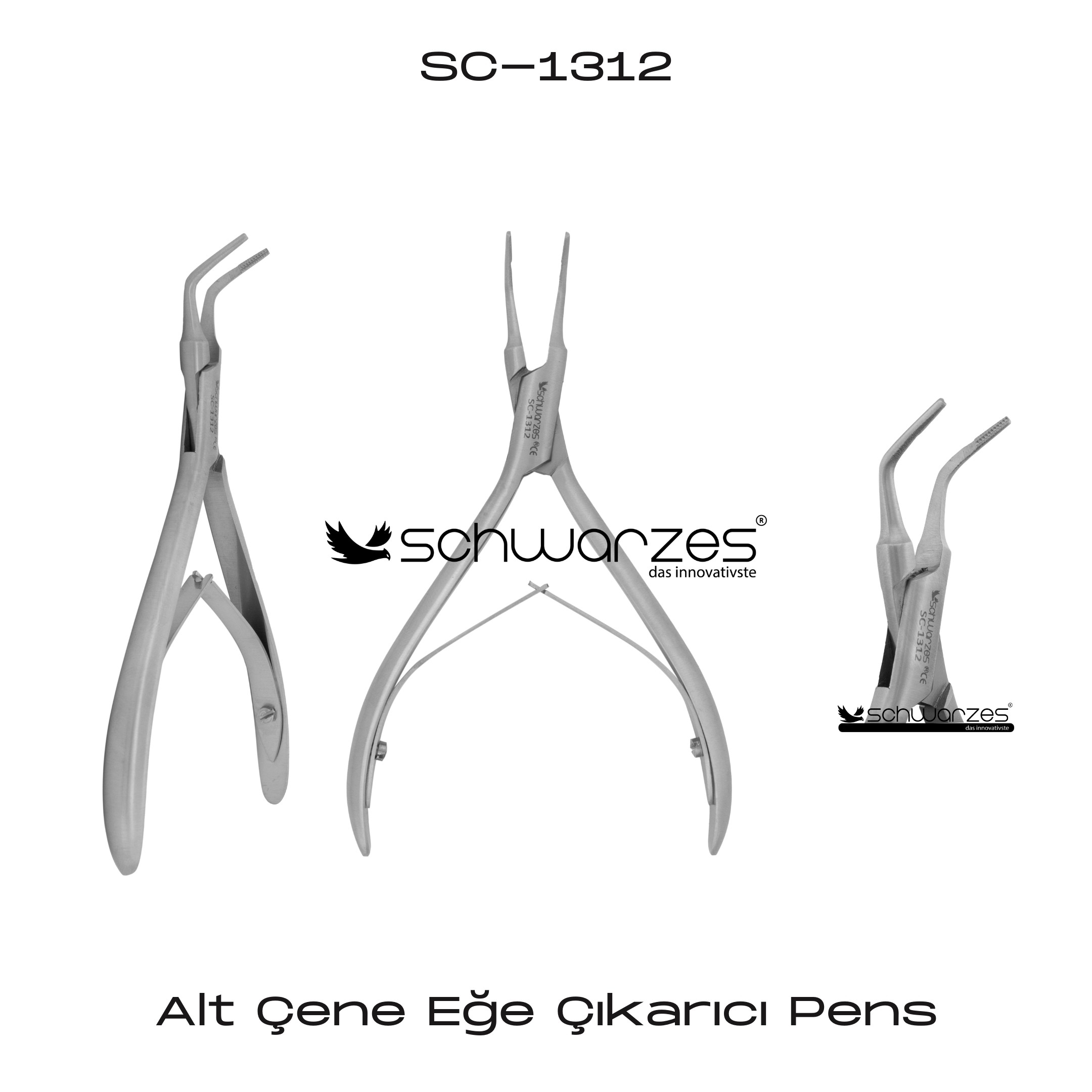 Alt Çene Eğe Çıkarıcı Pens