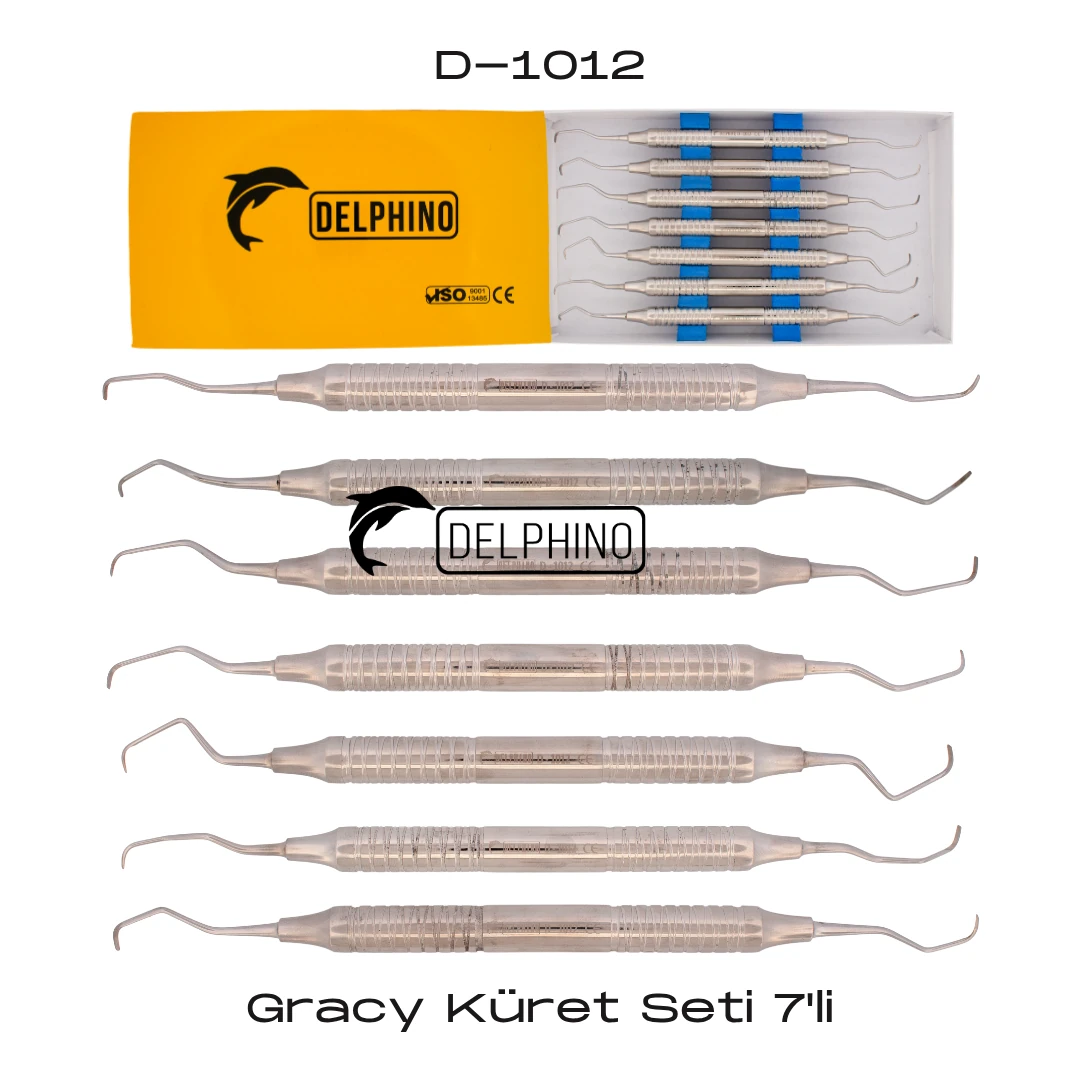 Gracy Küret Seti 7'li - Metal