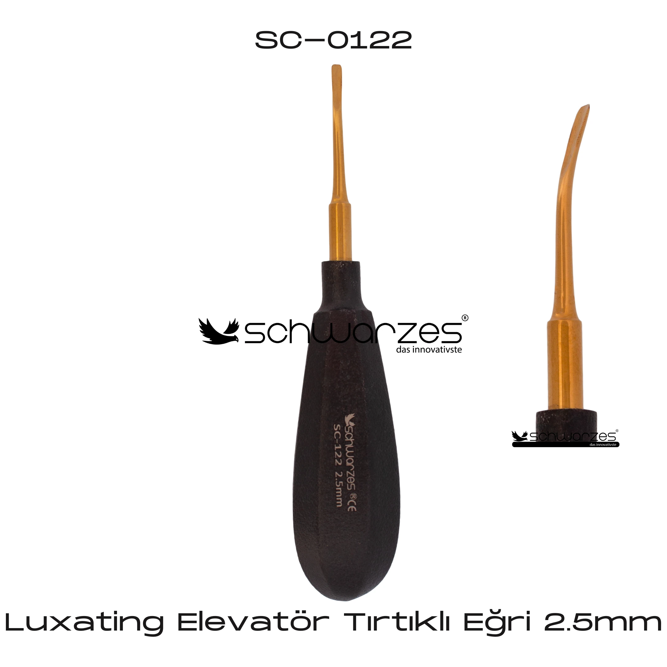 Luxating Elevatör Tırtıklı Eğri