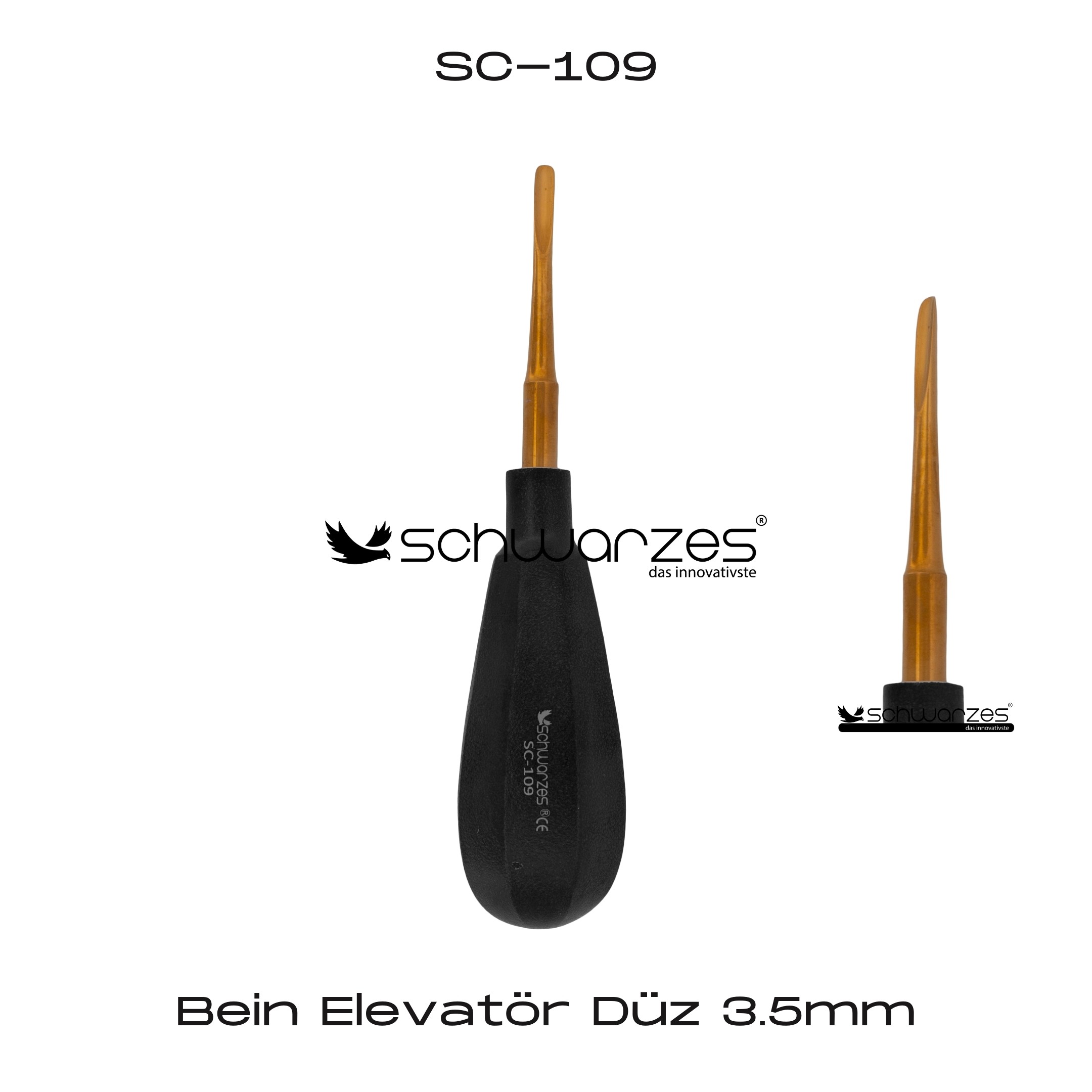 Bein Elevatör Düz - 3.5mm