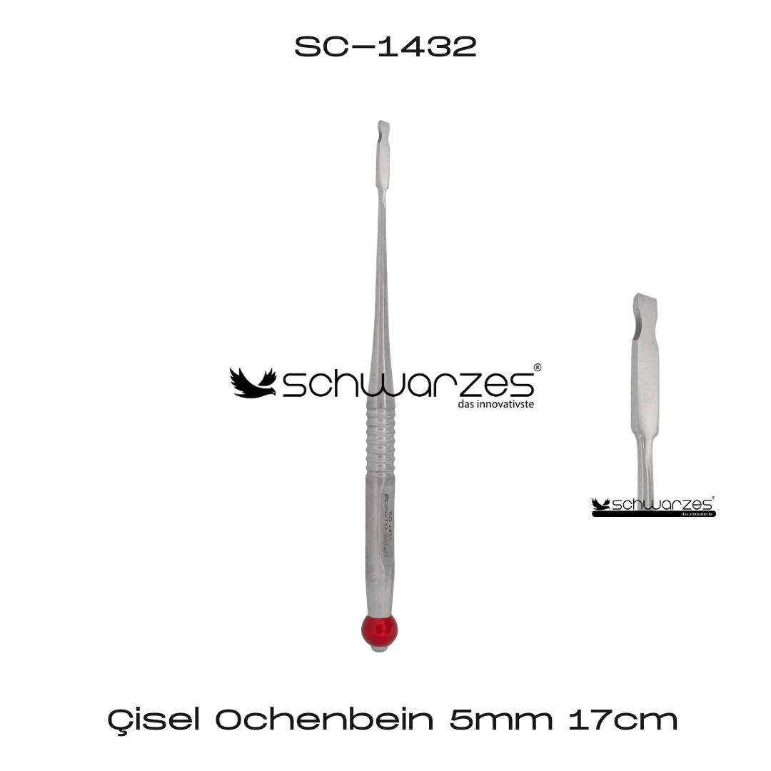 Çisel Ochenbein 5mm 17cm - Düz