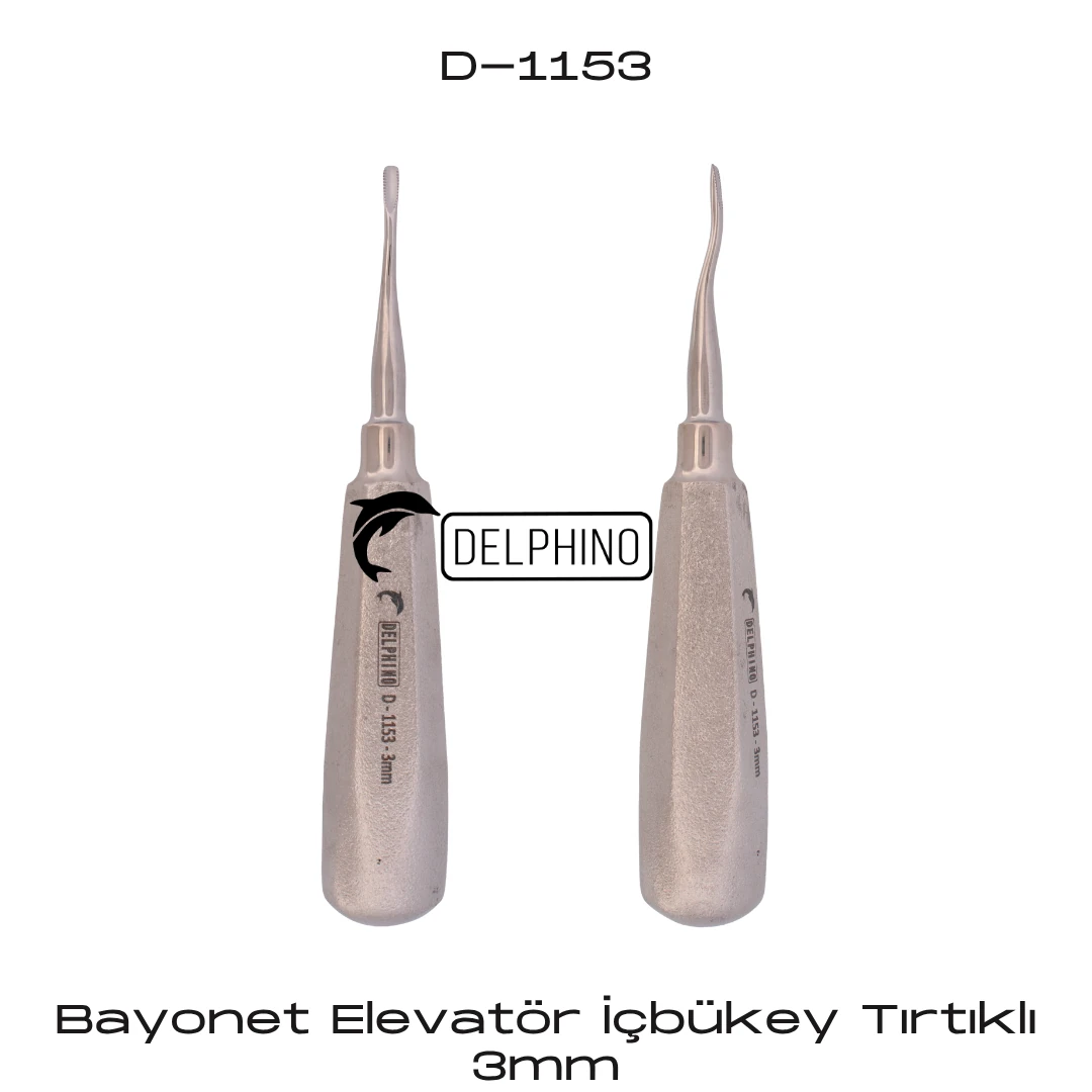 Bayonet Elevatör - İçbükey