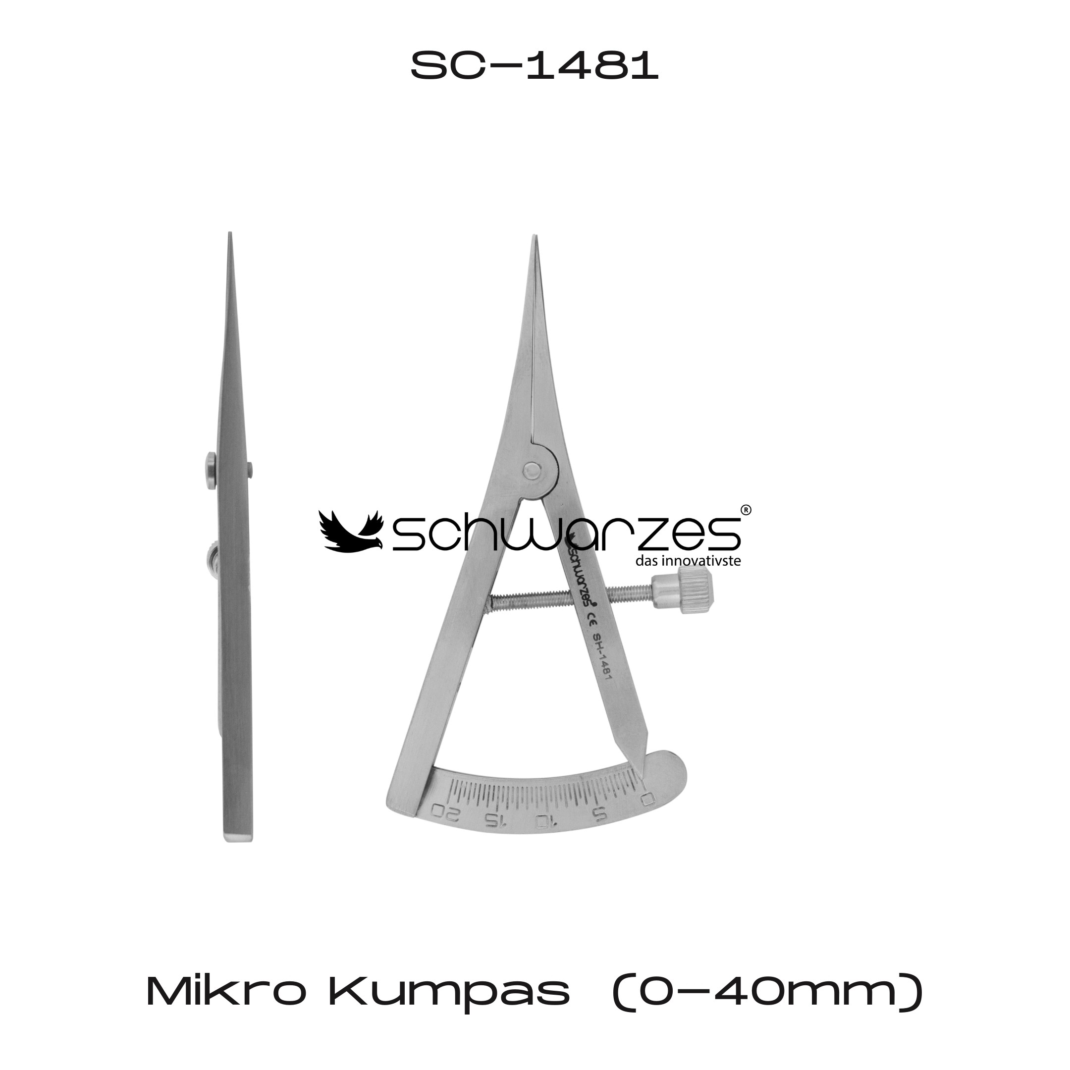 Mikro Kumpas  (0-40mm)