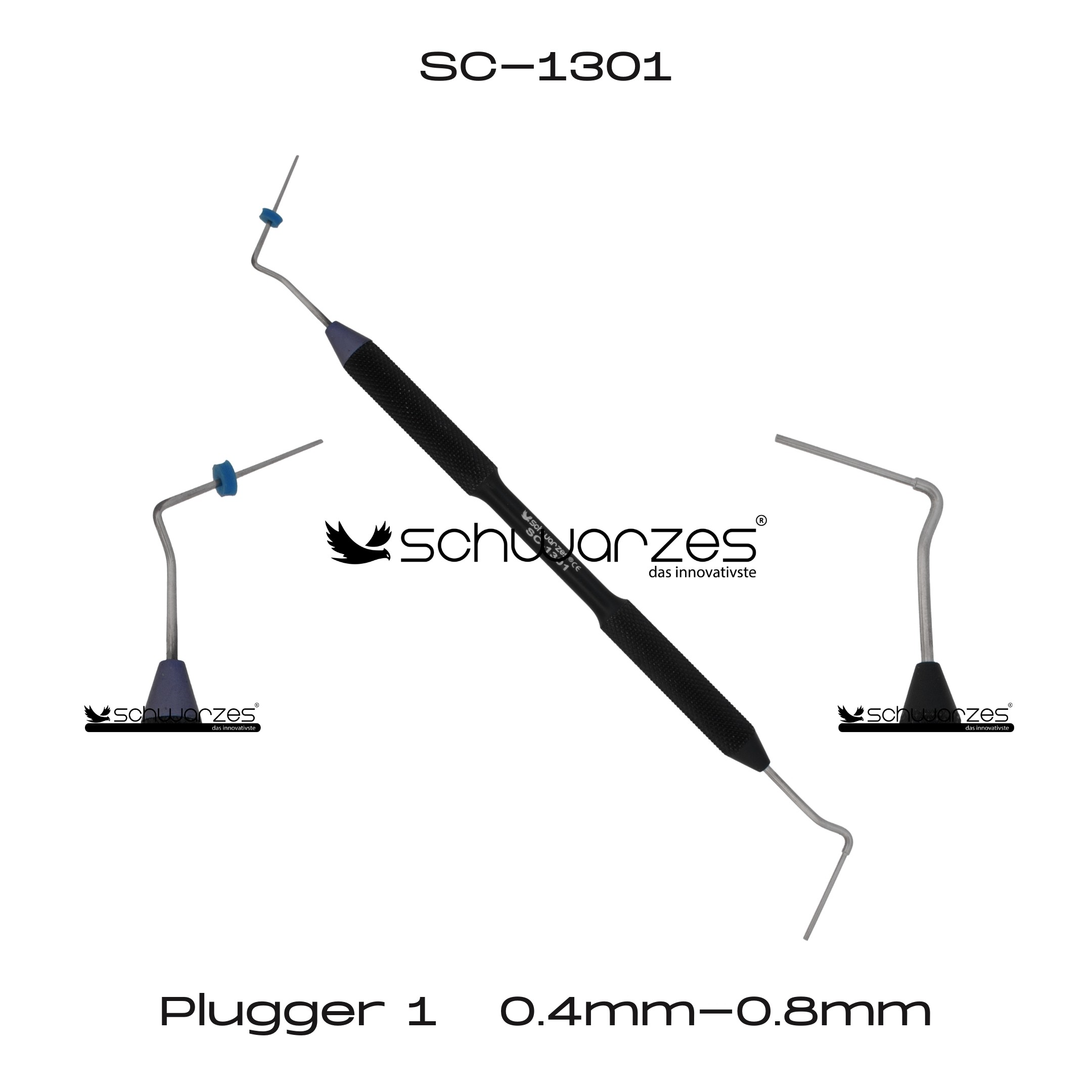 Endodontik Plugger Seti 3'lü