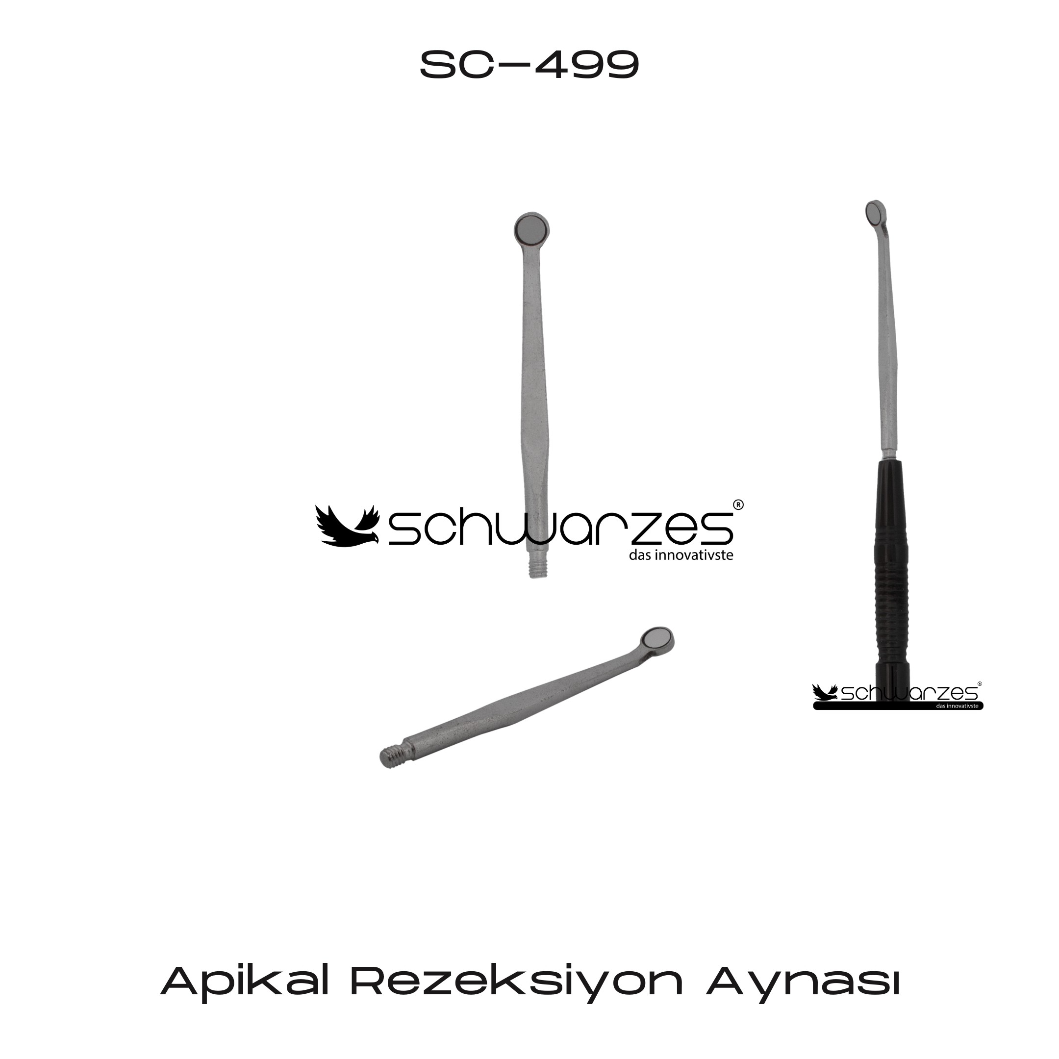 Apikal Rezeksiyon Aynası - Yuvarlak