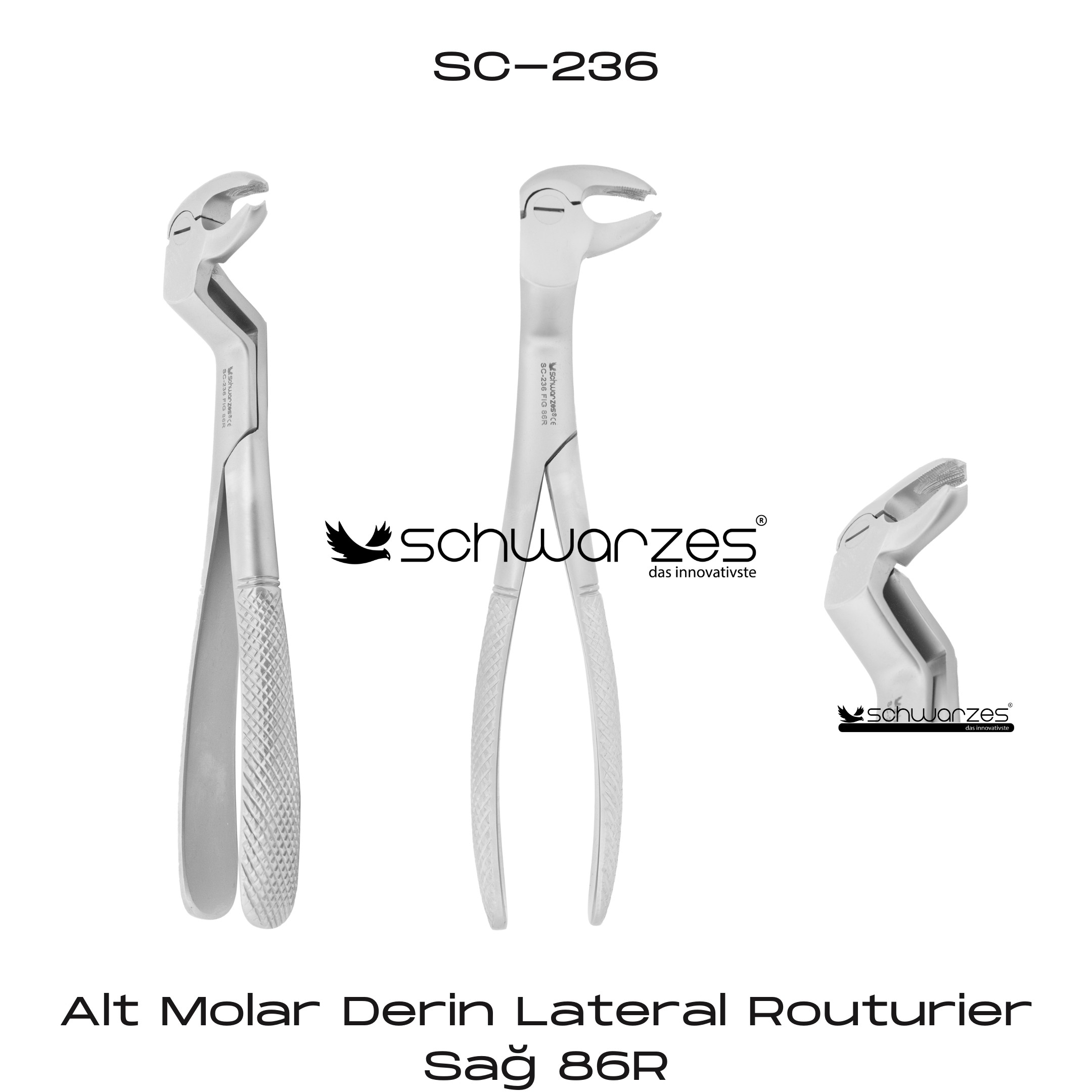 Alt Molar  Derin Lateral Routurier Sağ 86R