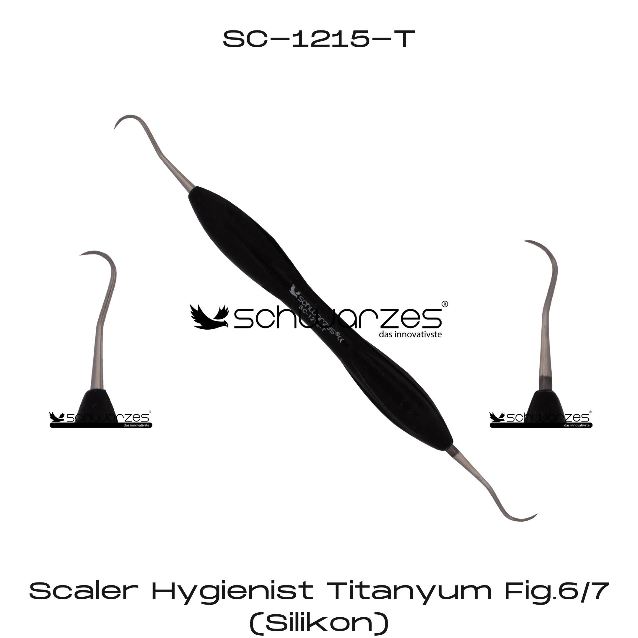 Scaler Hygienist Titanyum Fig.6/7 (Silikon)