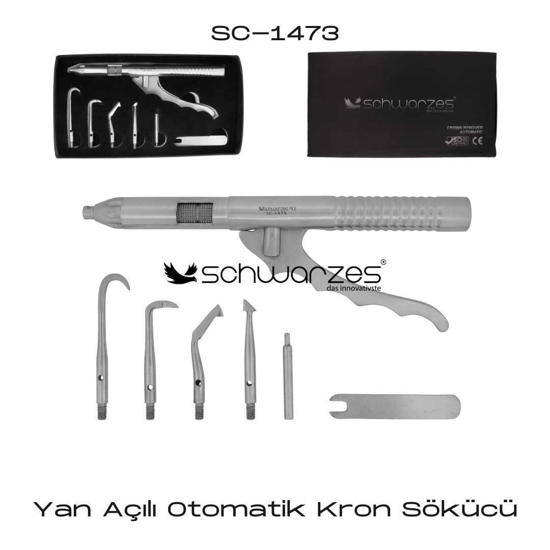 Yan Açılı Otomatik Kron Sökücü