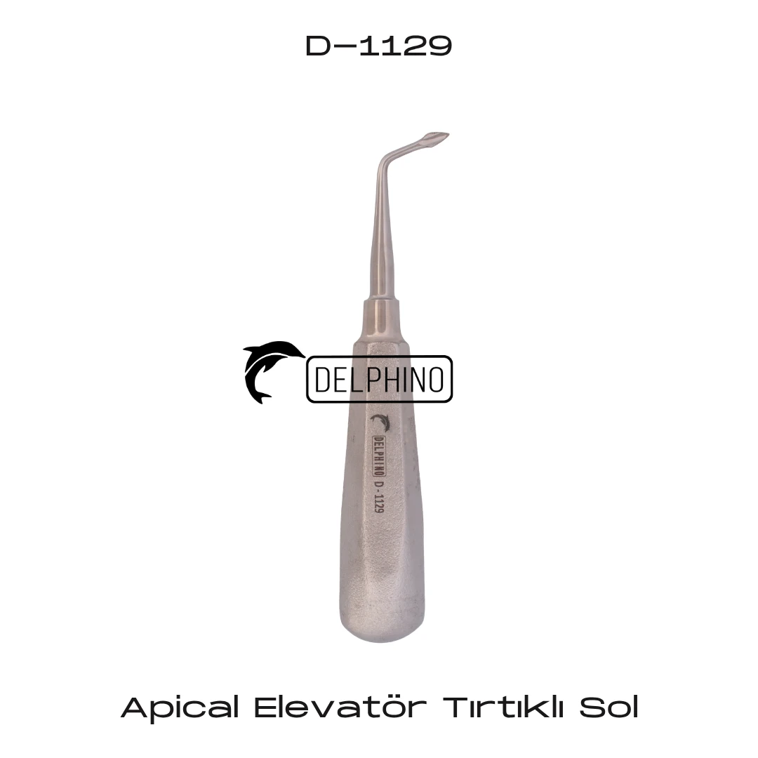 Apical Elevatör Tırtıklı - Sol
