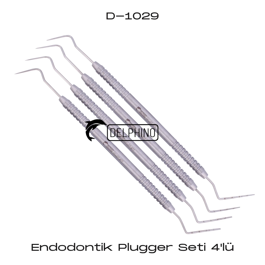 Endodontik Plugger Seti 4'lü