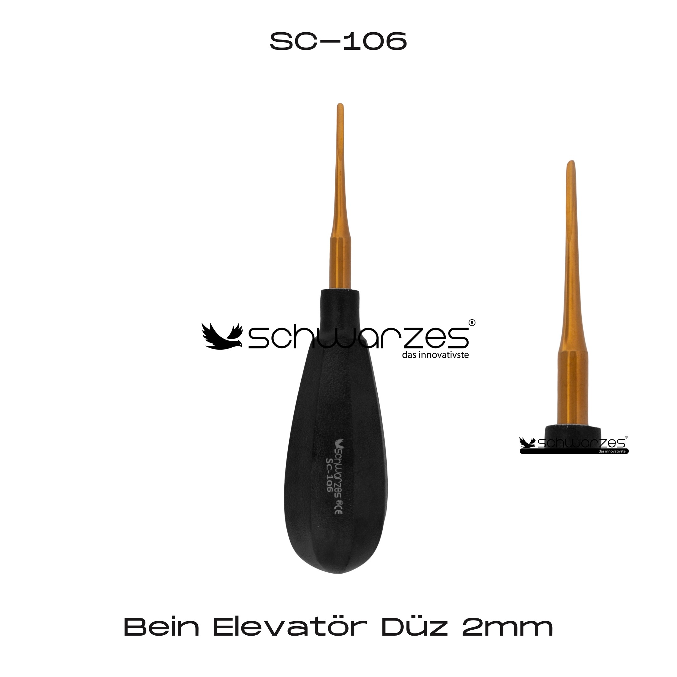 Bein Elevatör Düz - 2mm