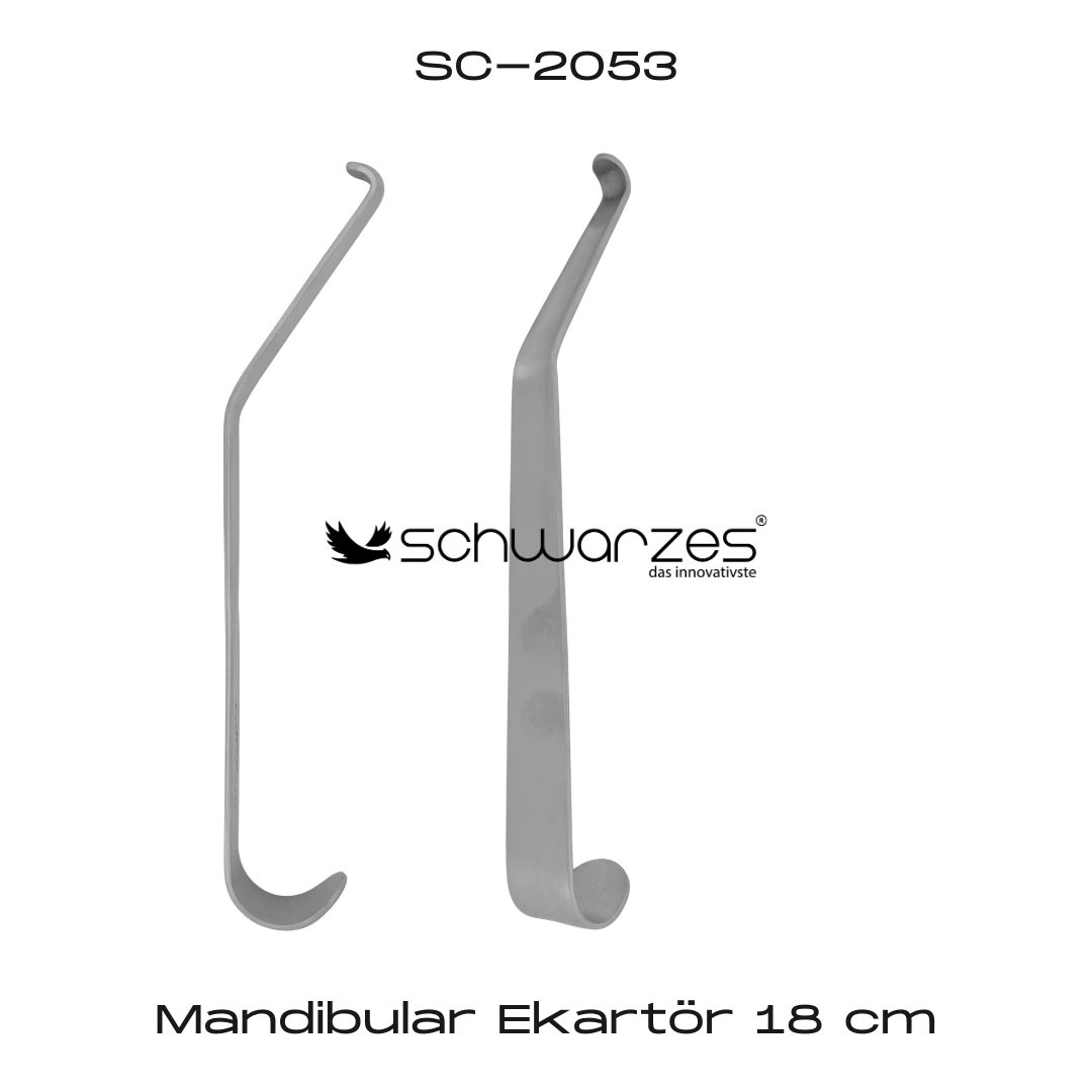 Mandibular Ekartör 18 cm