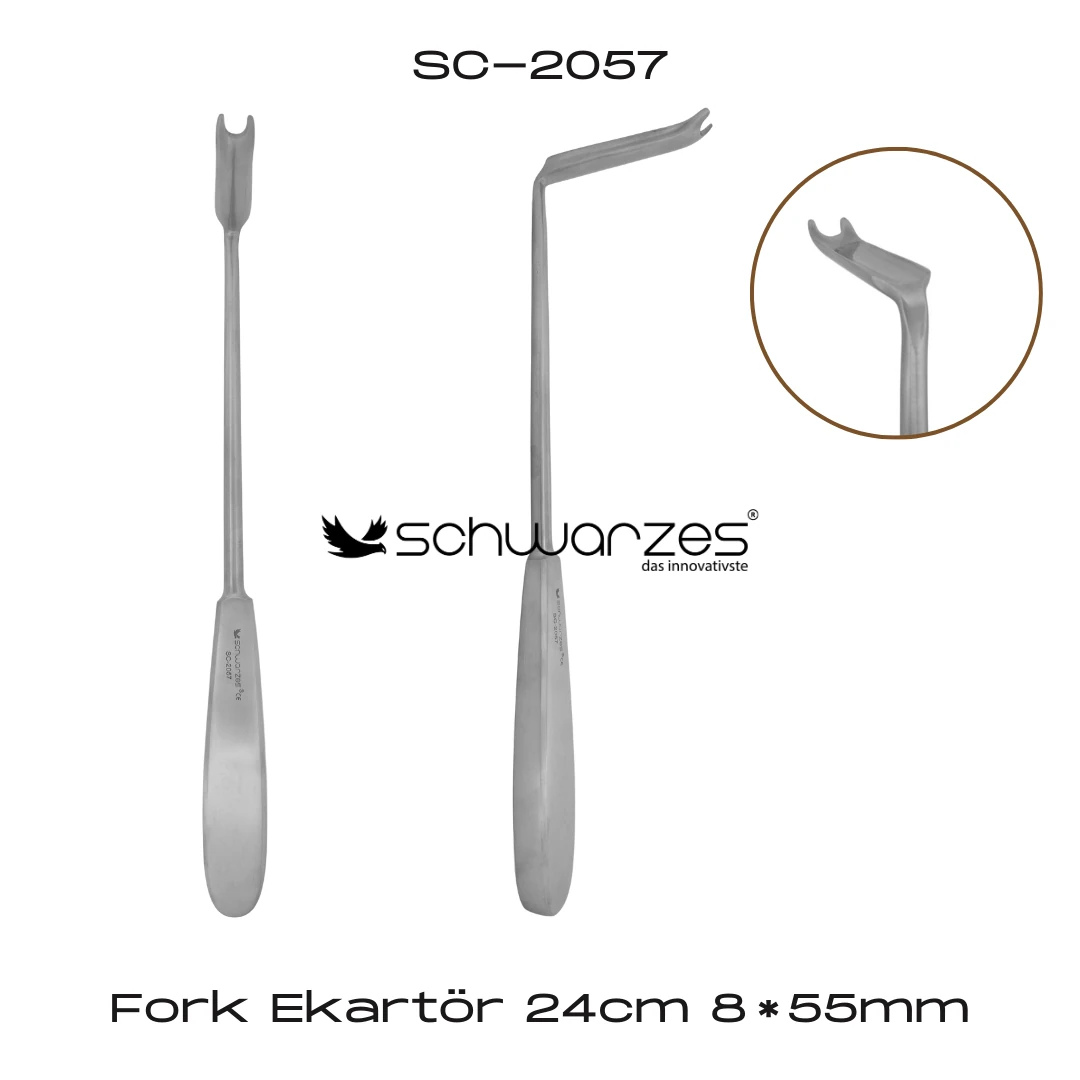 Fork Ekartör - 8mmx55mmx24cm