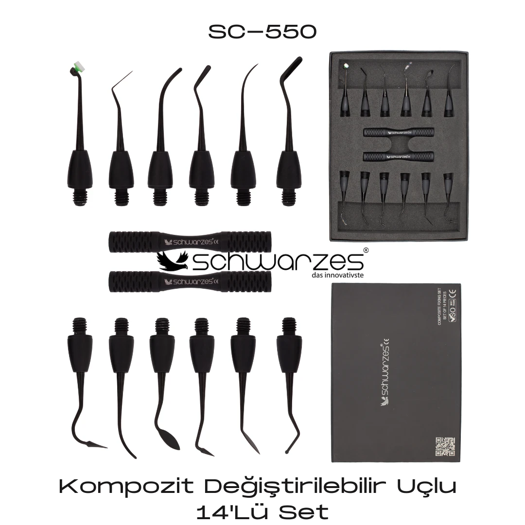 Kompozit İşleme Seti 14lü