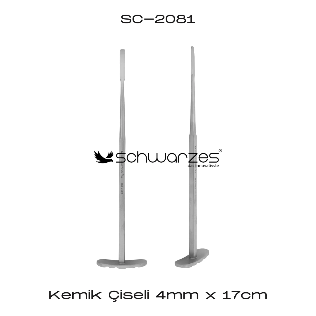 Kemik Çiseli 17cm - 4mm