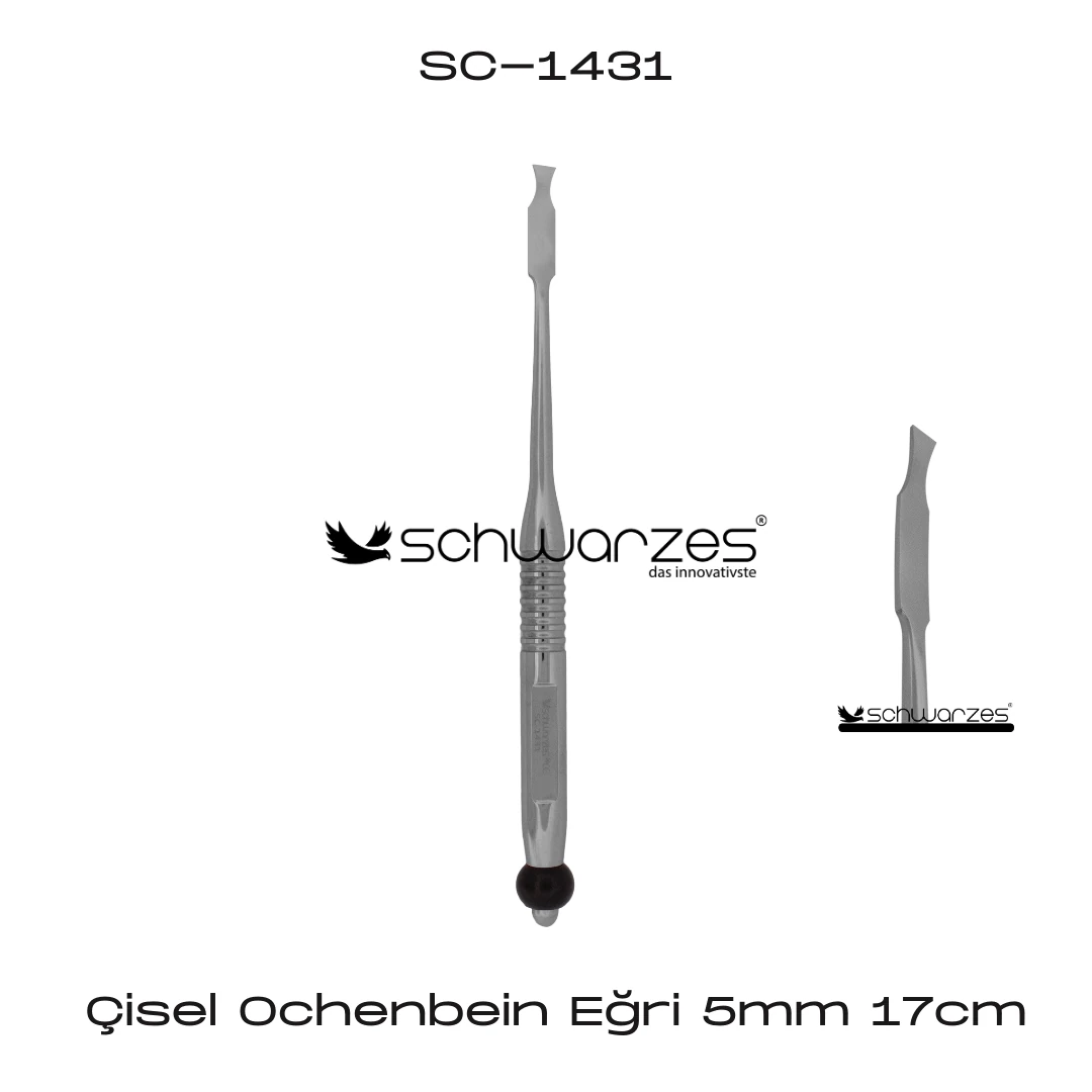 Çisel Ochenbein 5mm 17cm - Eğri
