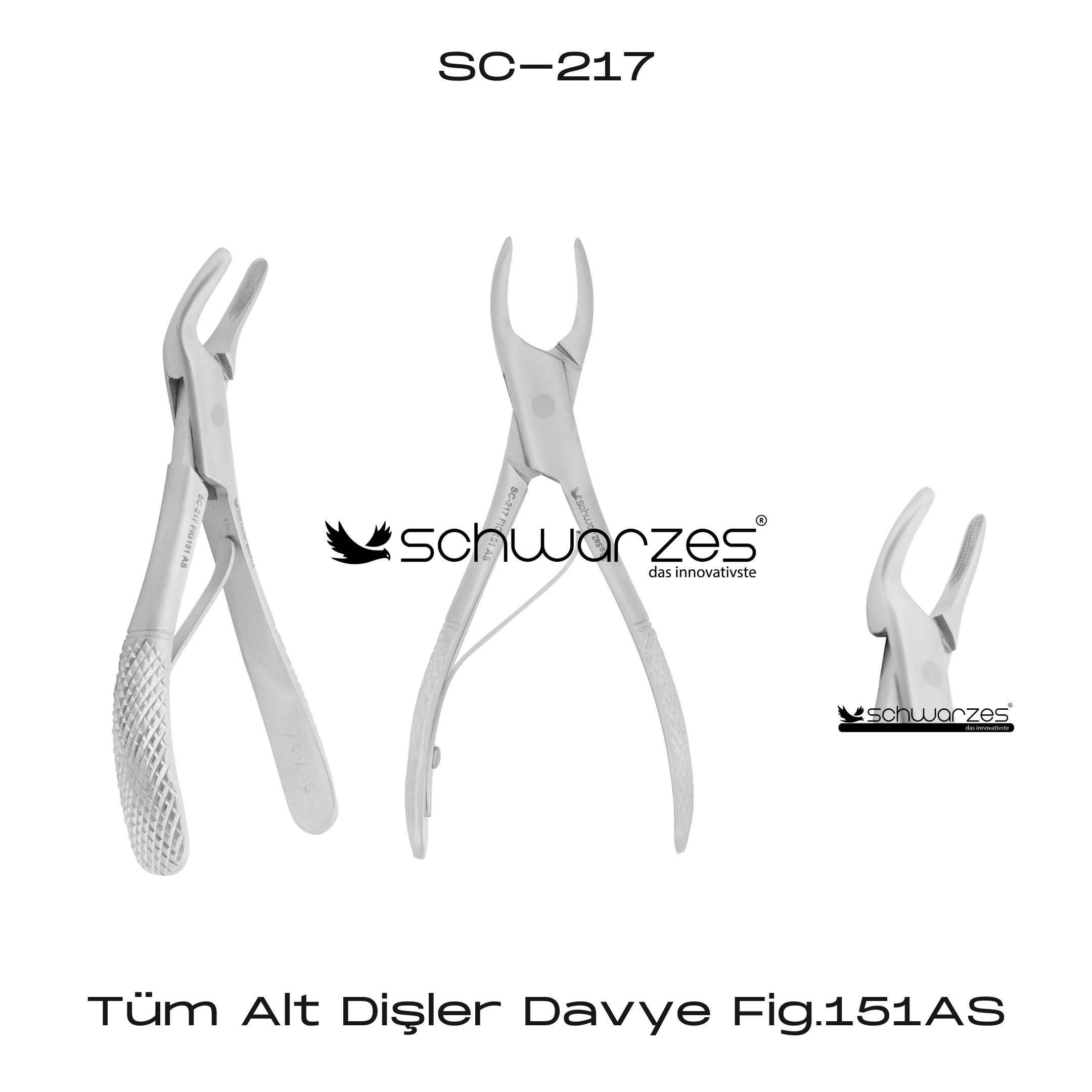 Tüm Alt Dişler Davye Fig.151AS