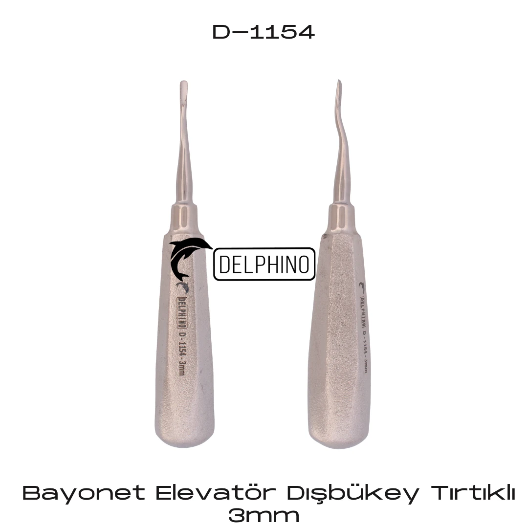 Bayonet Elevatör - Dışbükey