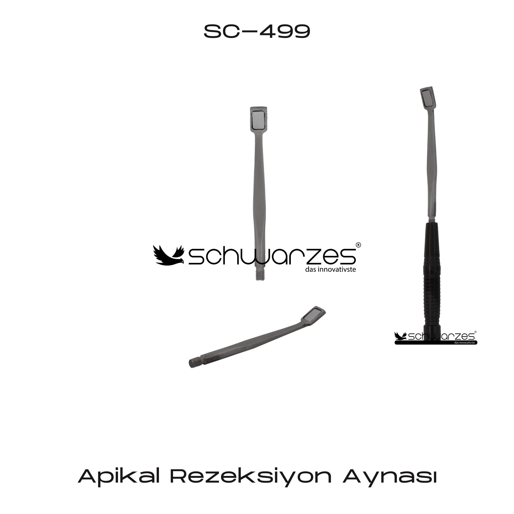 Apikal Rezeksiyon Aynası - Kare