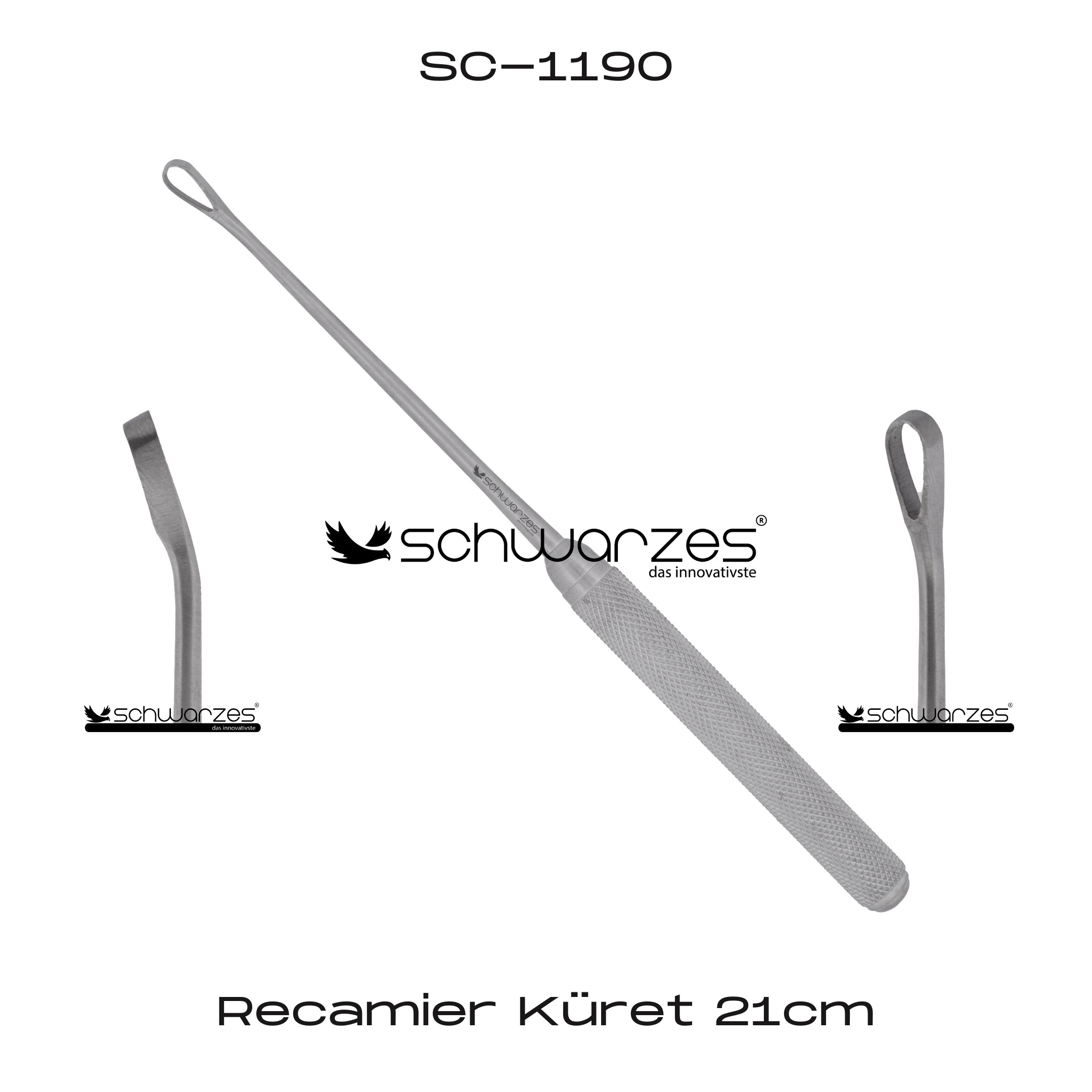 Recamier Küret 21cm