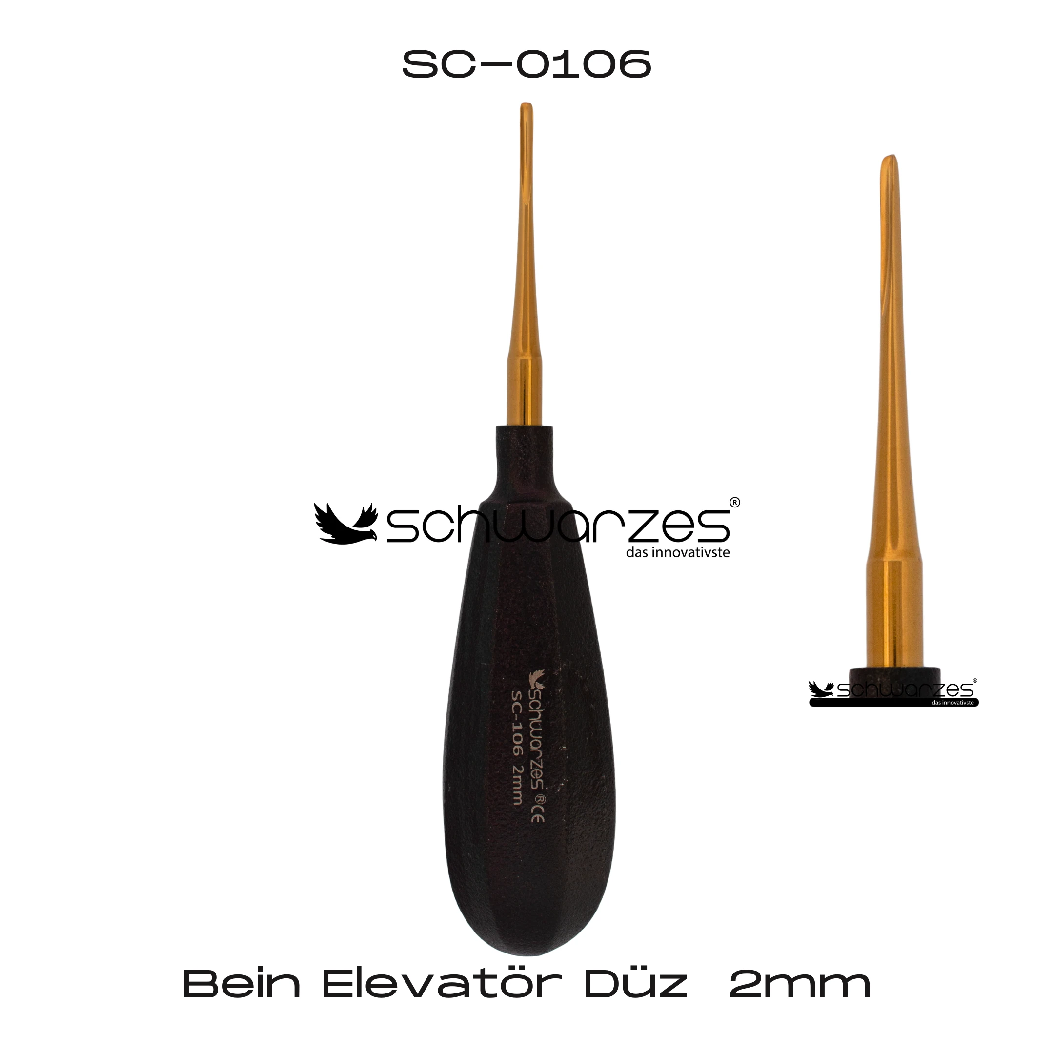 Bein Elevatör Düz - 2mm