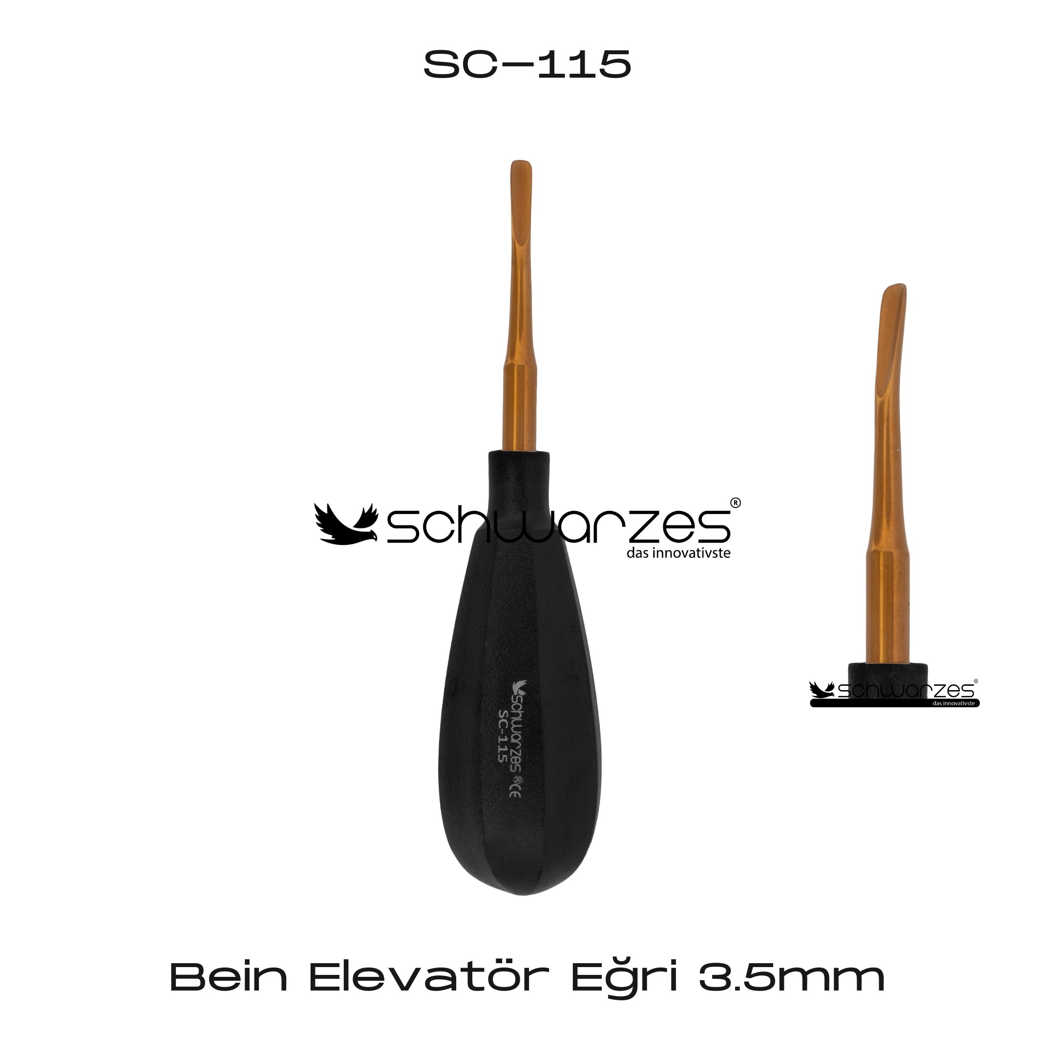 Bein Elevatör Eğri - 3.5mm