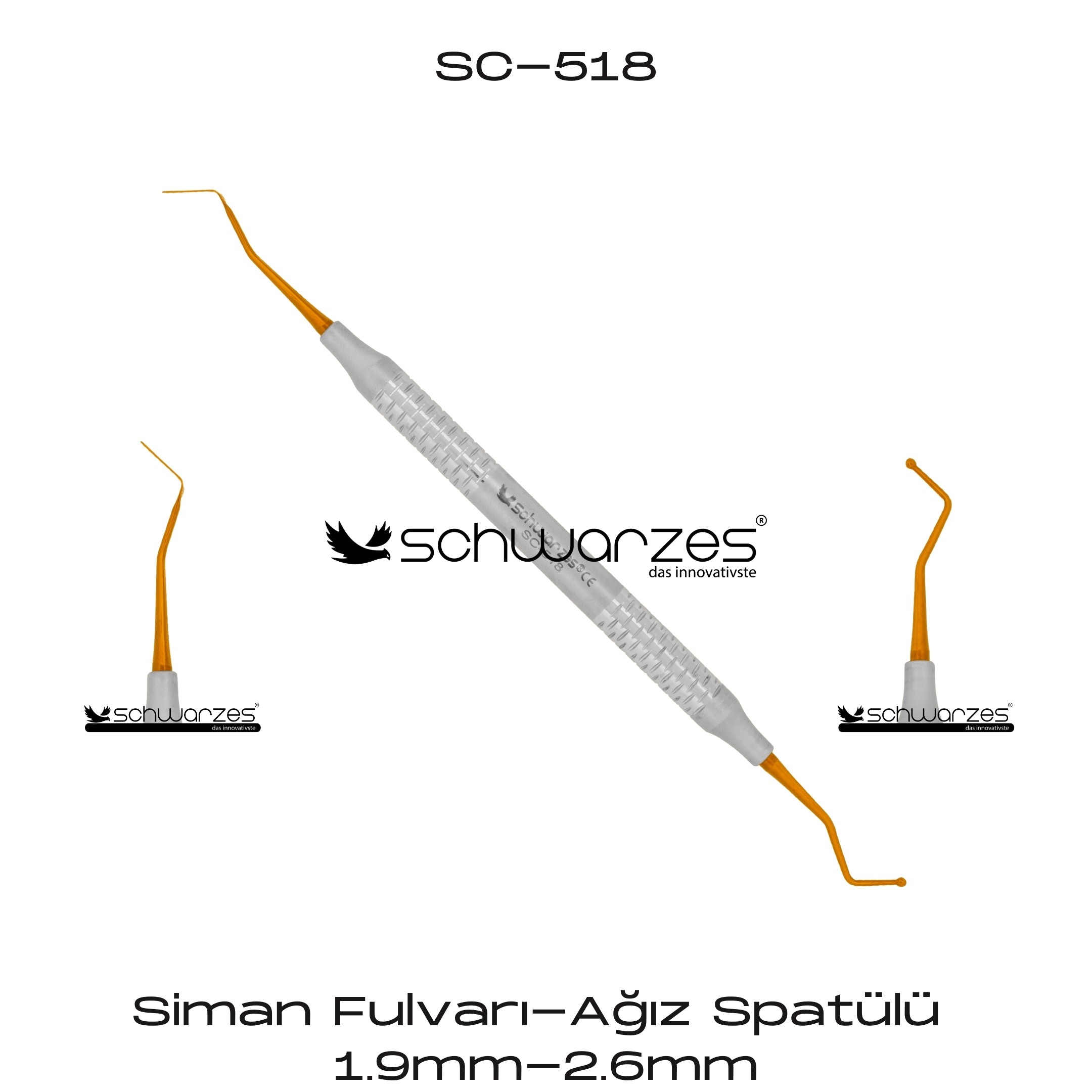 Siman Fulvarı-Ağız Spatülü 1.9mm-2.6mm