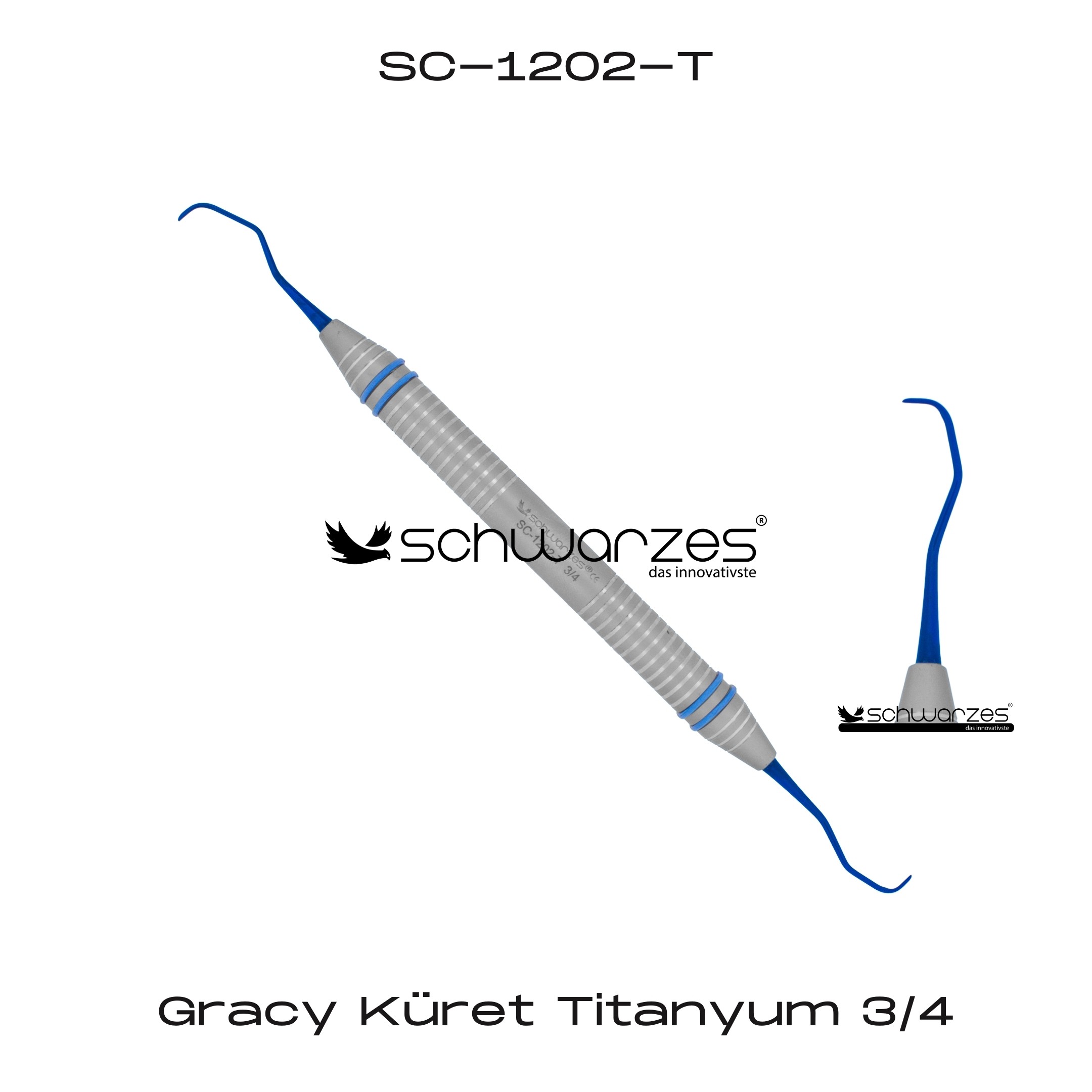 Gracy Küret Titanyum - 3/4