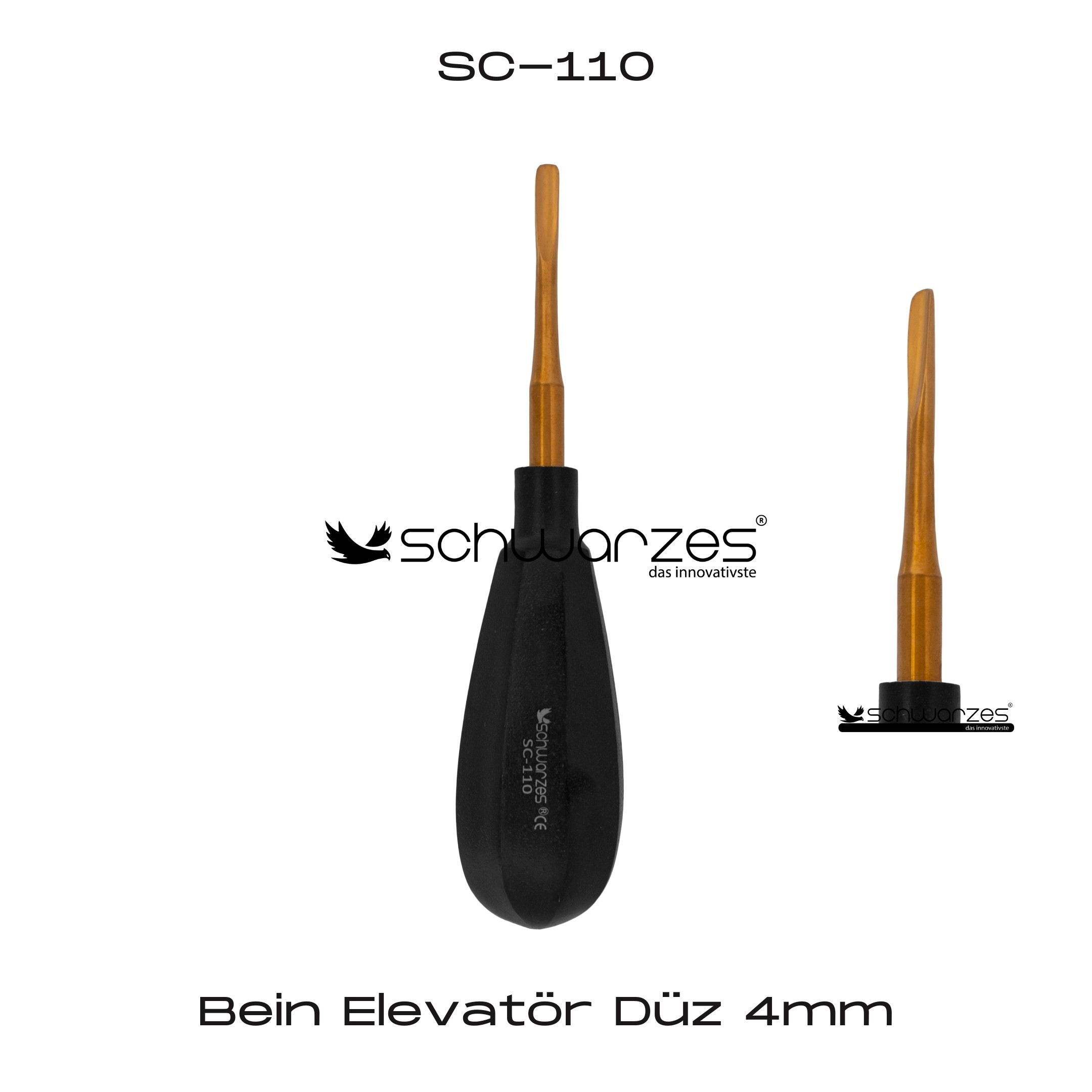 Bein Elevatör Düz - 4mm