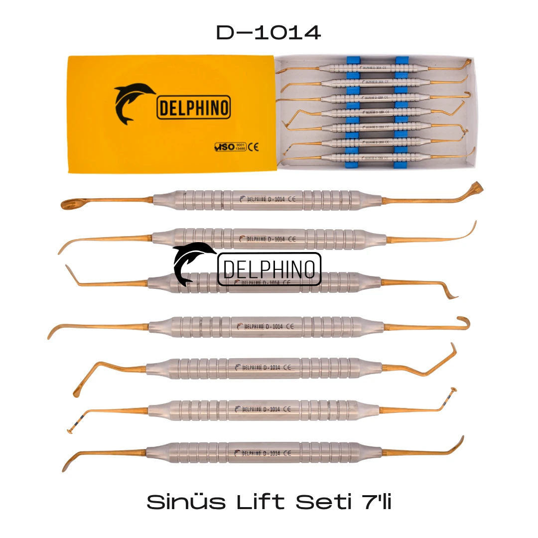 Sinüs Lift Seti 7'li - Sarı