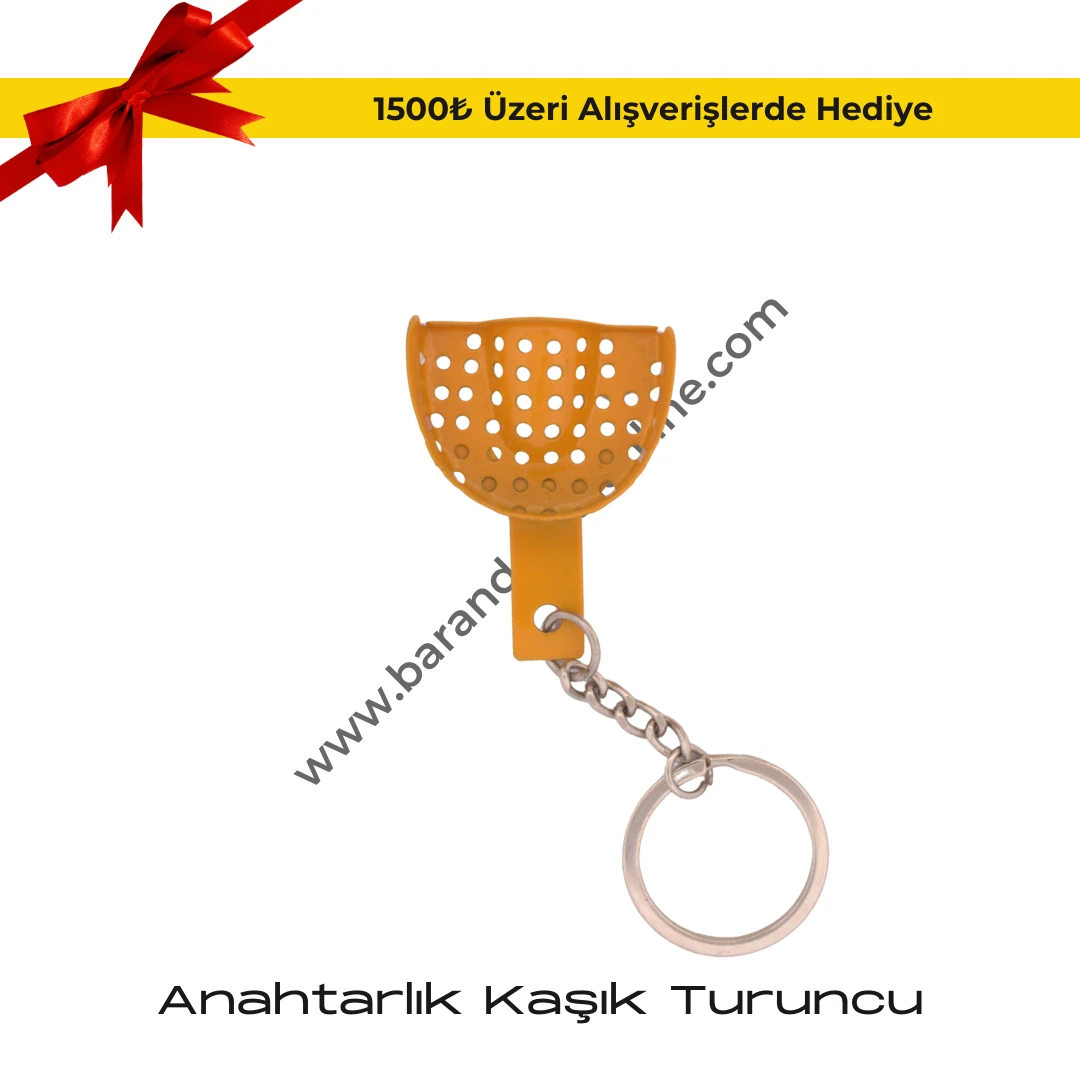 Anahtarlık - Kaşık Turuncu