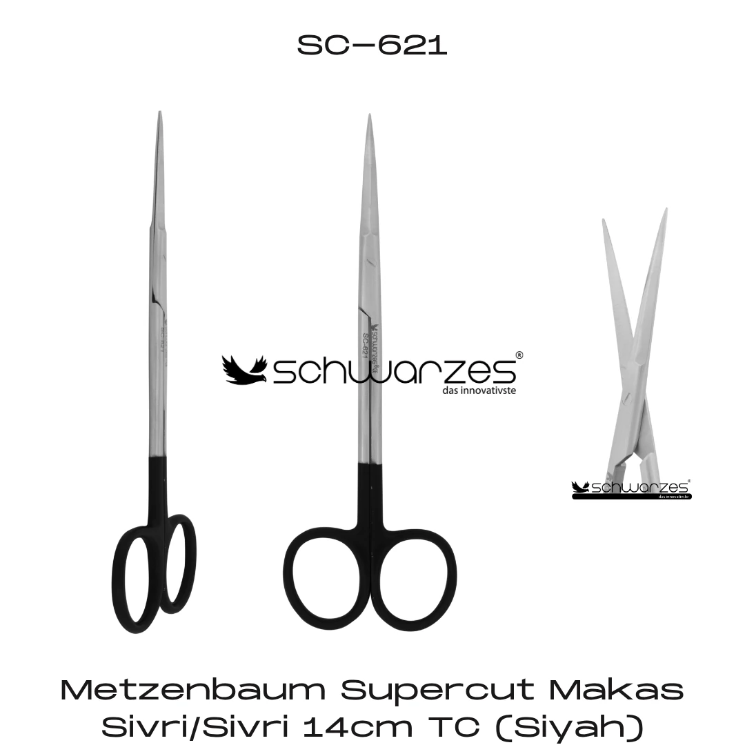 Metzenbaum Supercut Makas Sivri 14cm TC