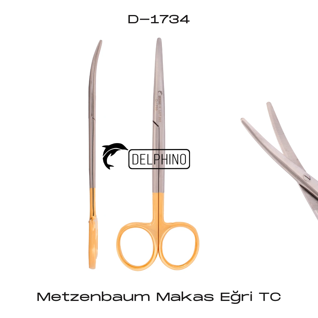 Metzenbaum Makas TC - Eğri