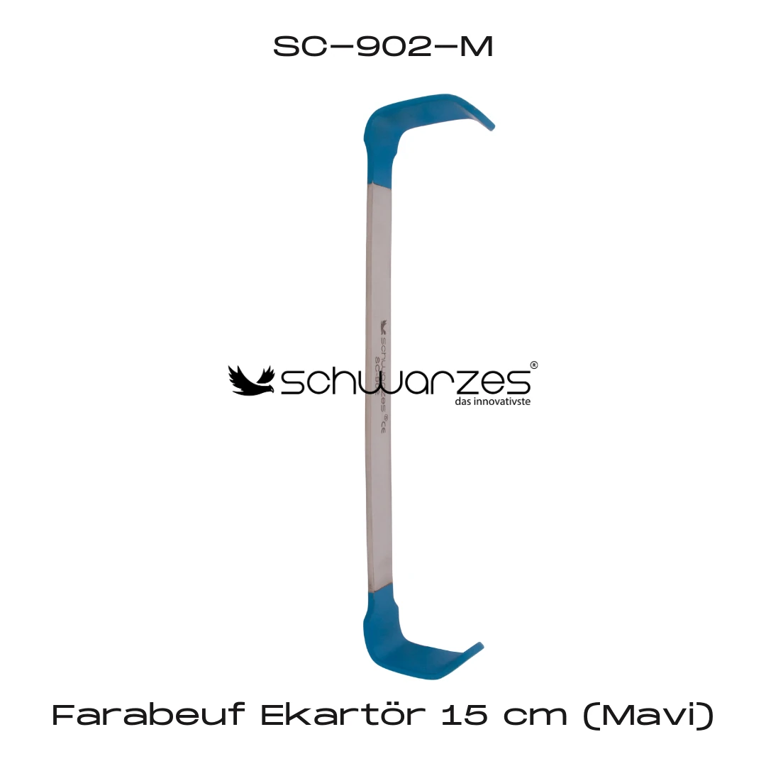 Farabeuf Ekartör Mavi (Tekli) - 15cm