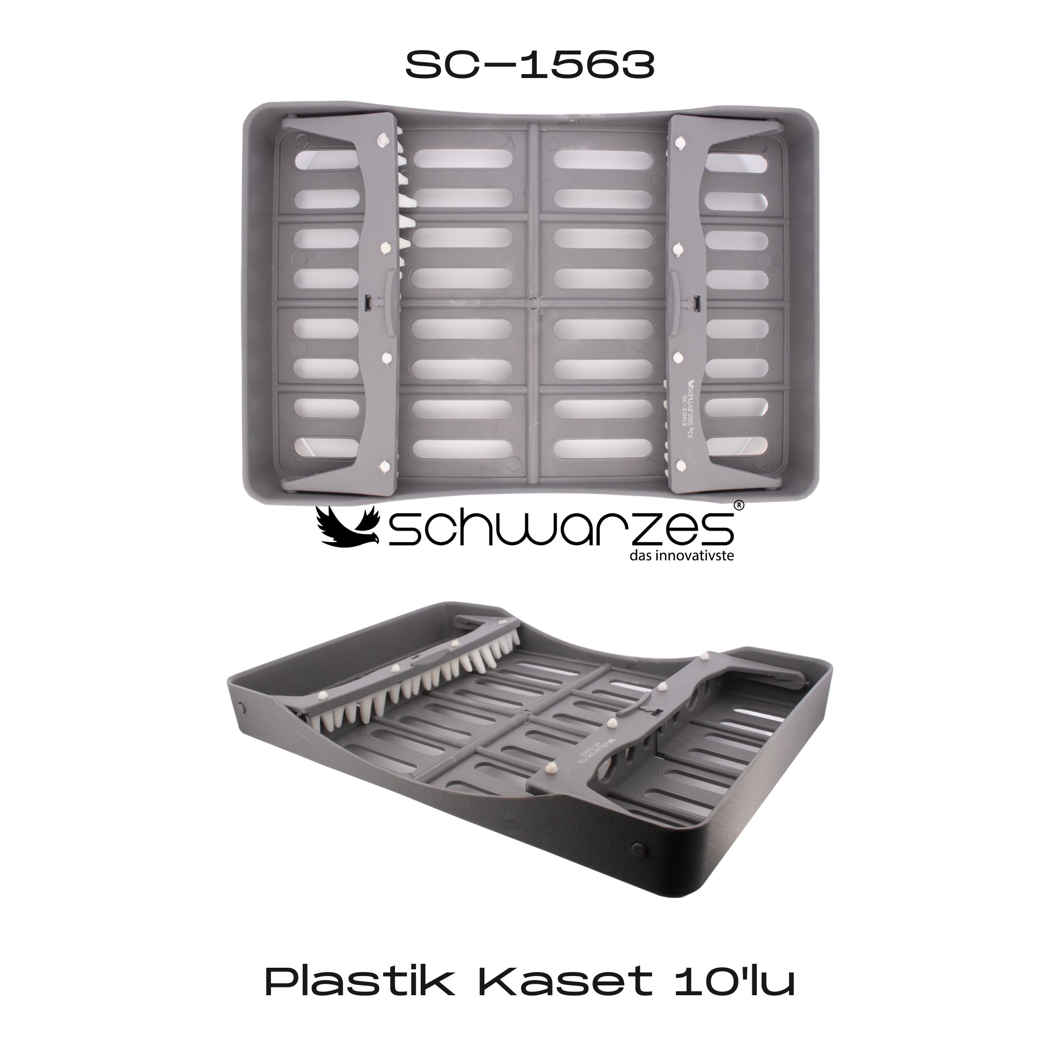 Plastik Kaset (Sterilize Edilebilir) - 10'lu