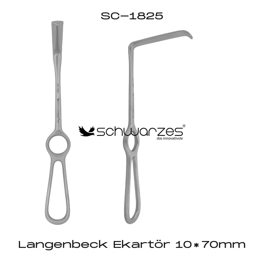 Langenbeck Ekartör - Düz