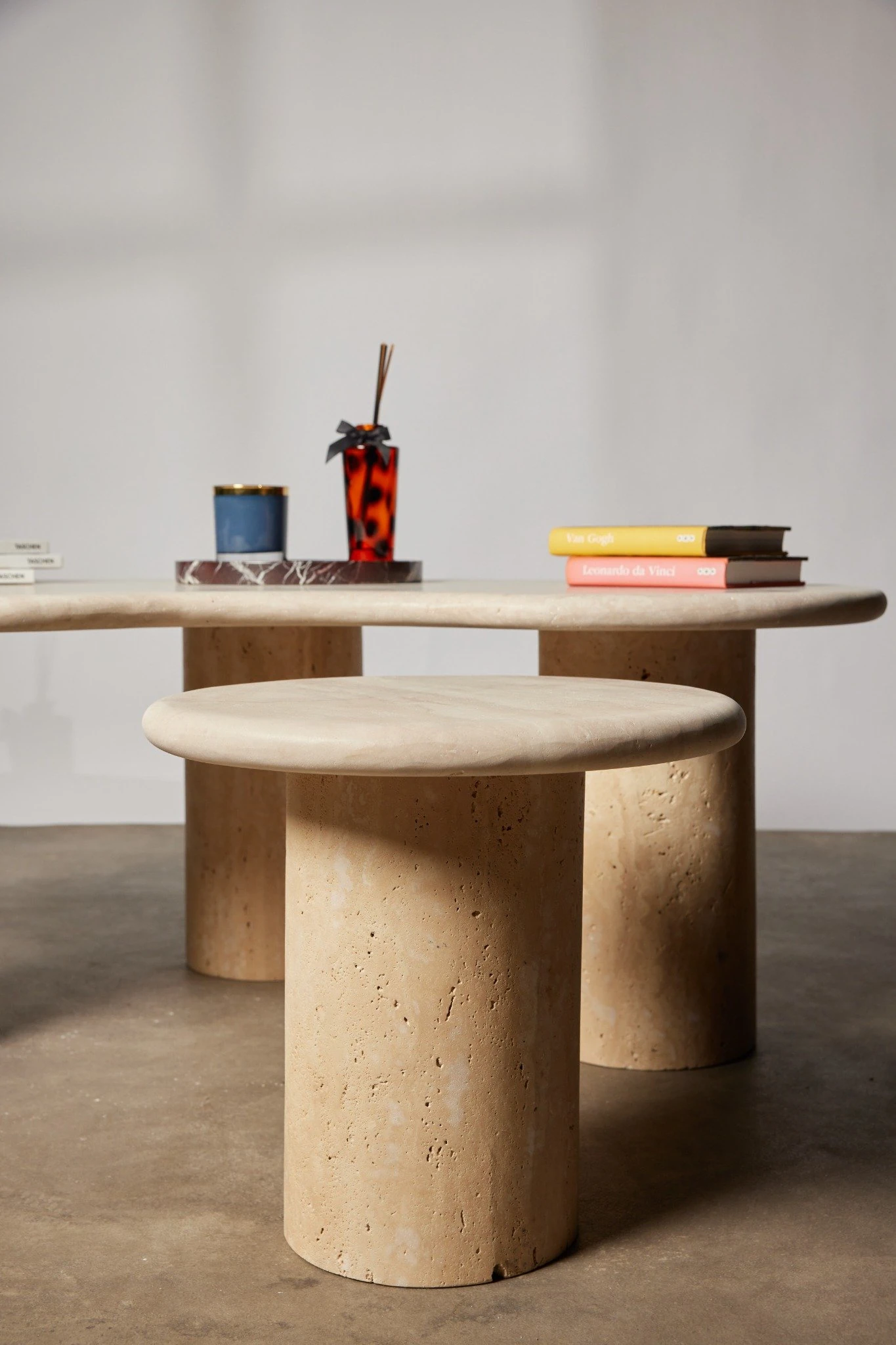 Bean Traverten Orta Sehpa