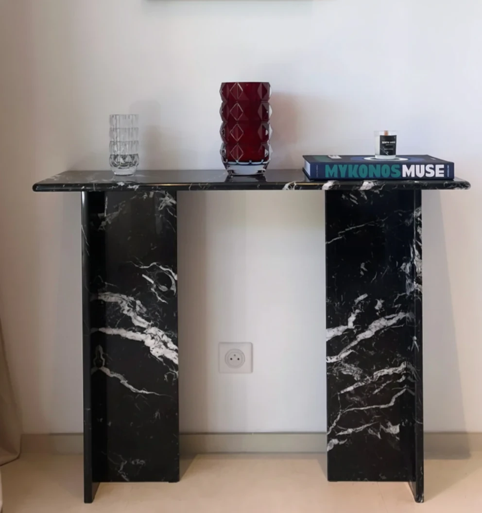 Vega İran Siyahı Mermer Dresuar