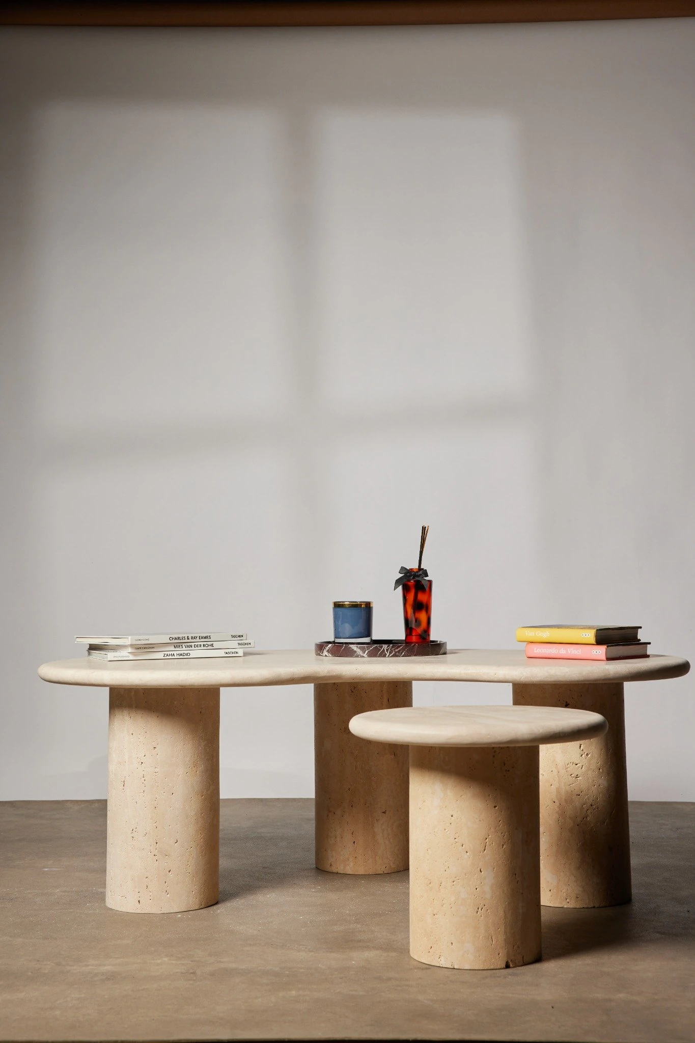 Bean Traverten Orta Sehpa