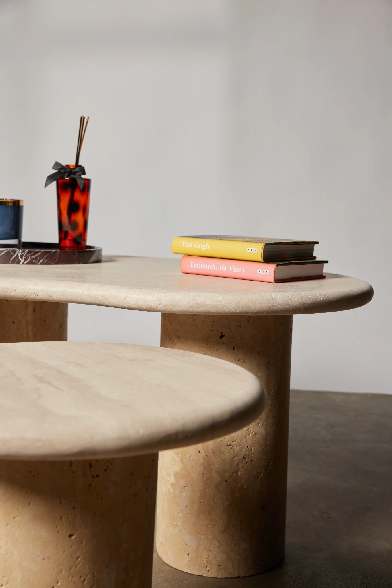 Bean Traverten Orta Sehpa