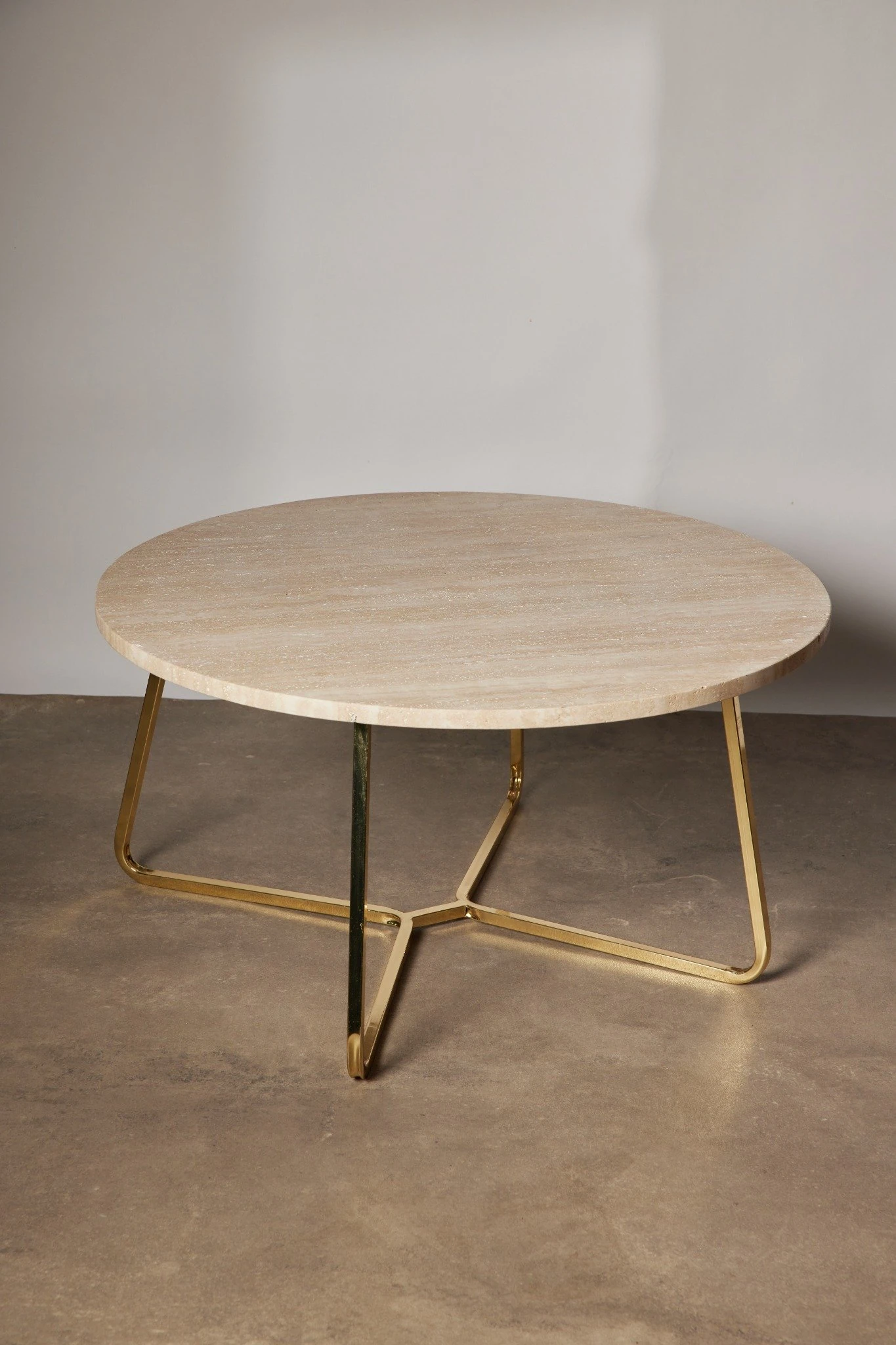 Butterfly Traverten Orta Sehpa