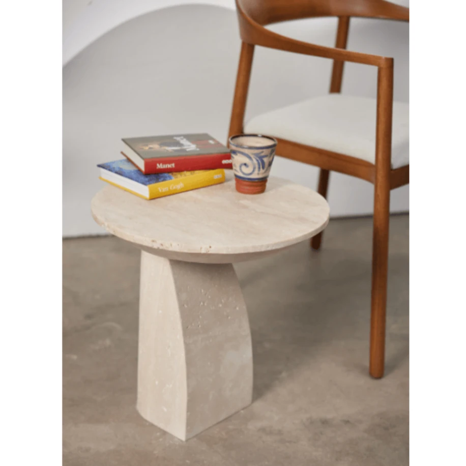 Worx Traverten Yan Sehpa - Traverten