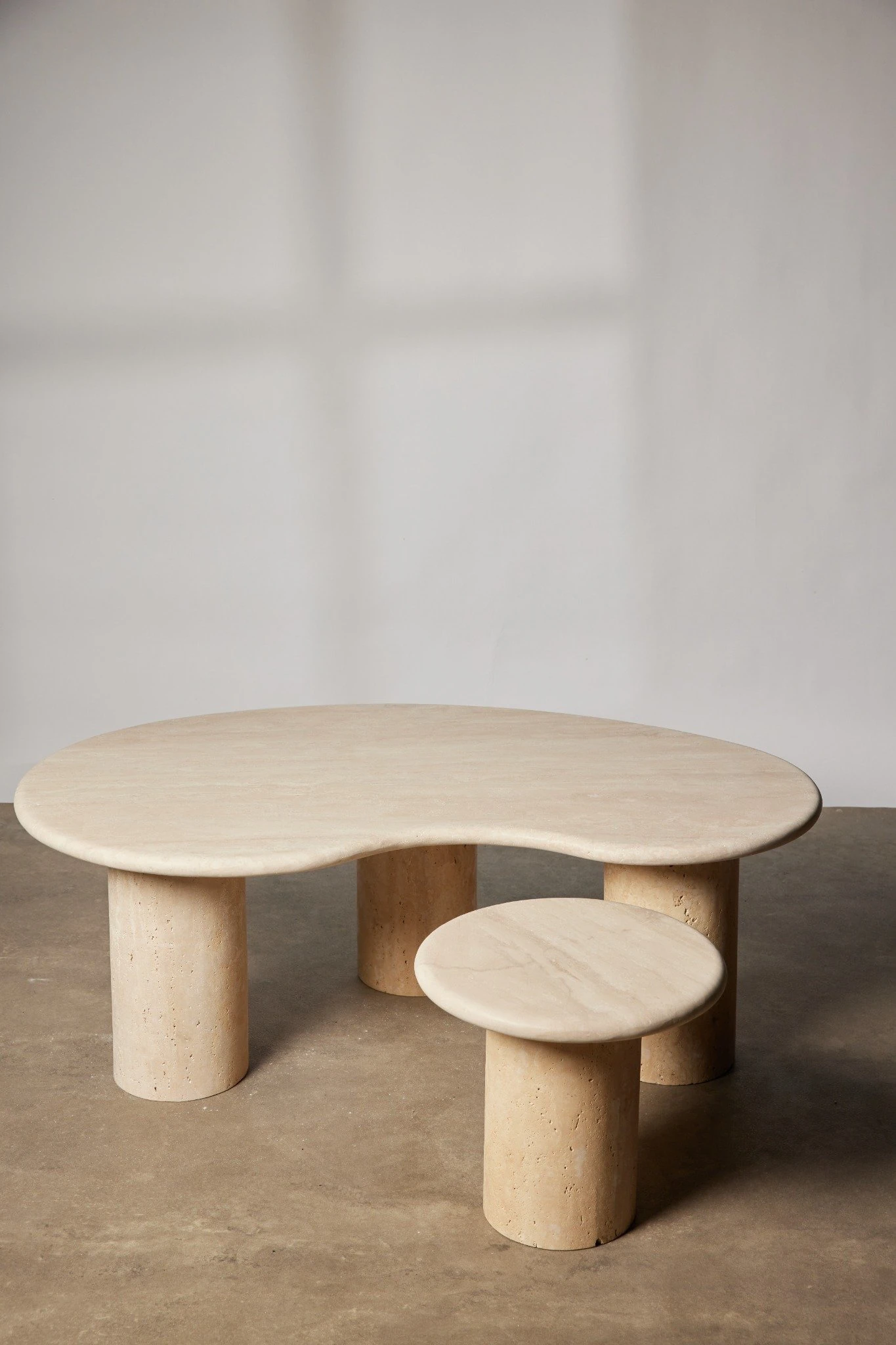 Bean Traverten Orta Sehpa