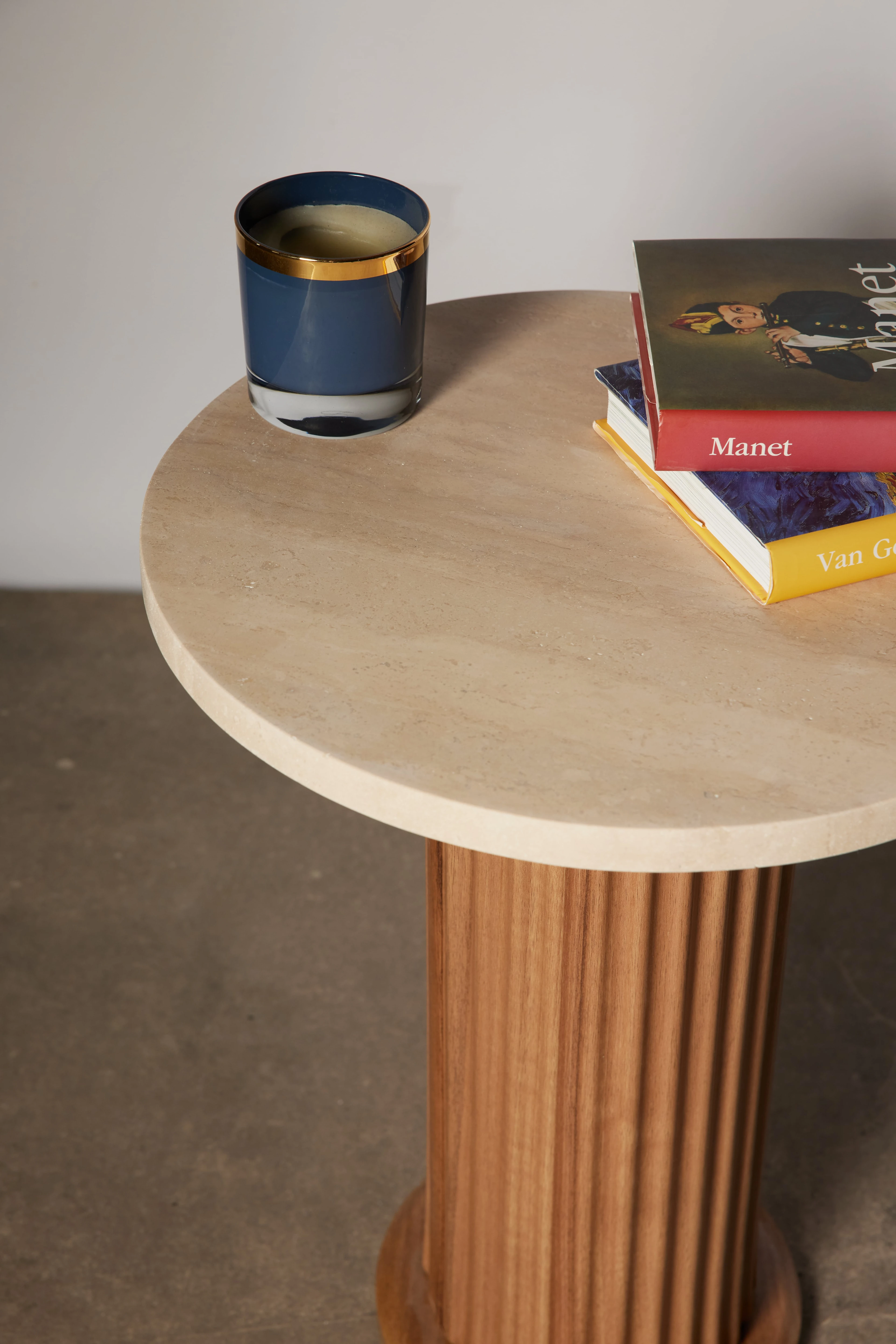 Sense Traverten Yan Sehpa