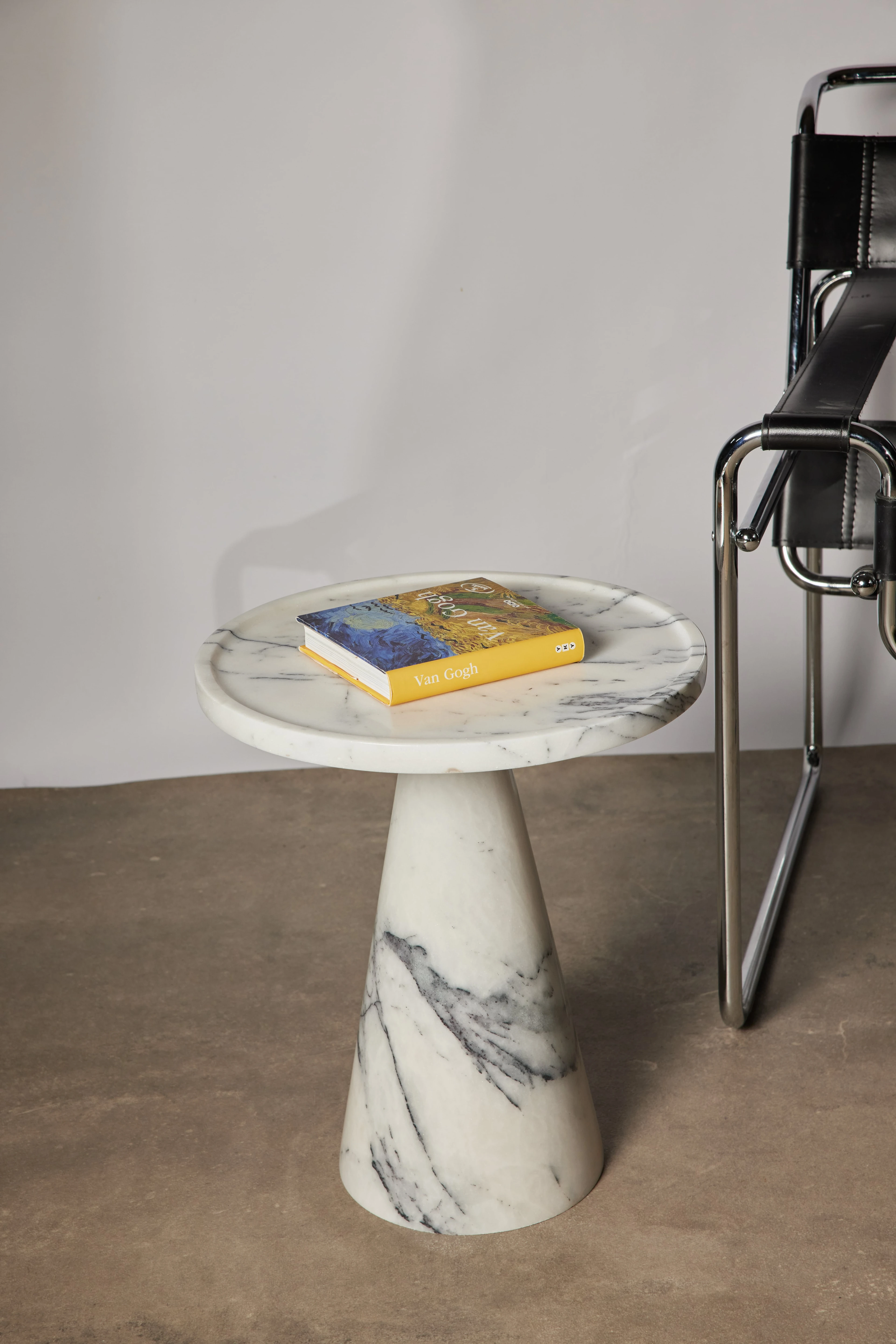 Vela New York Mermer Yan Sehpa